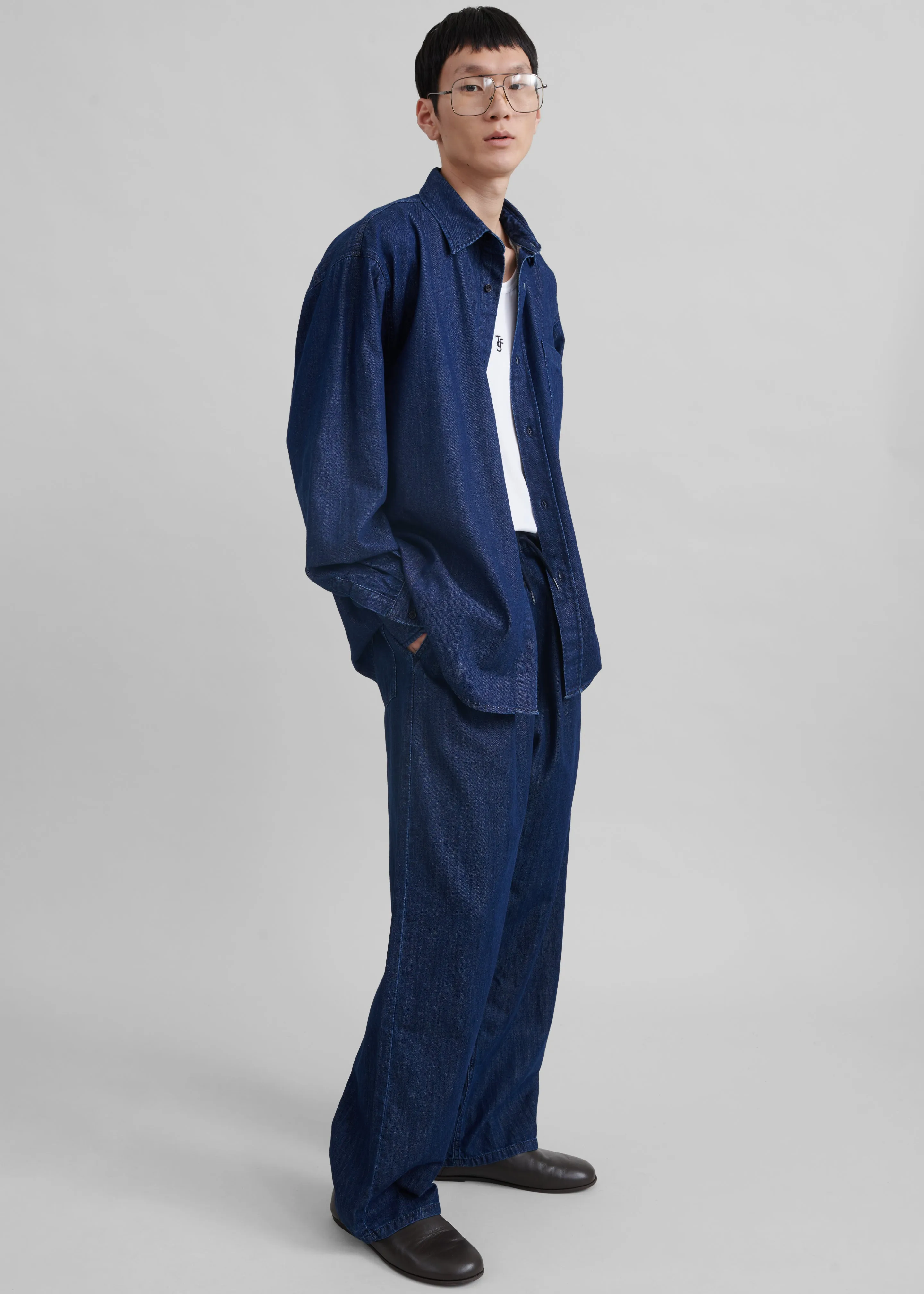 Tanner Denim Pants - Raw Wash sold by Frankie Shop product image thumbnail 2