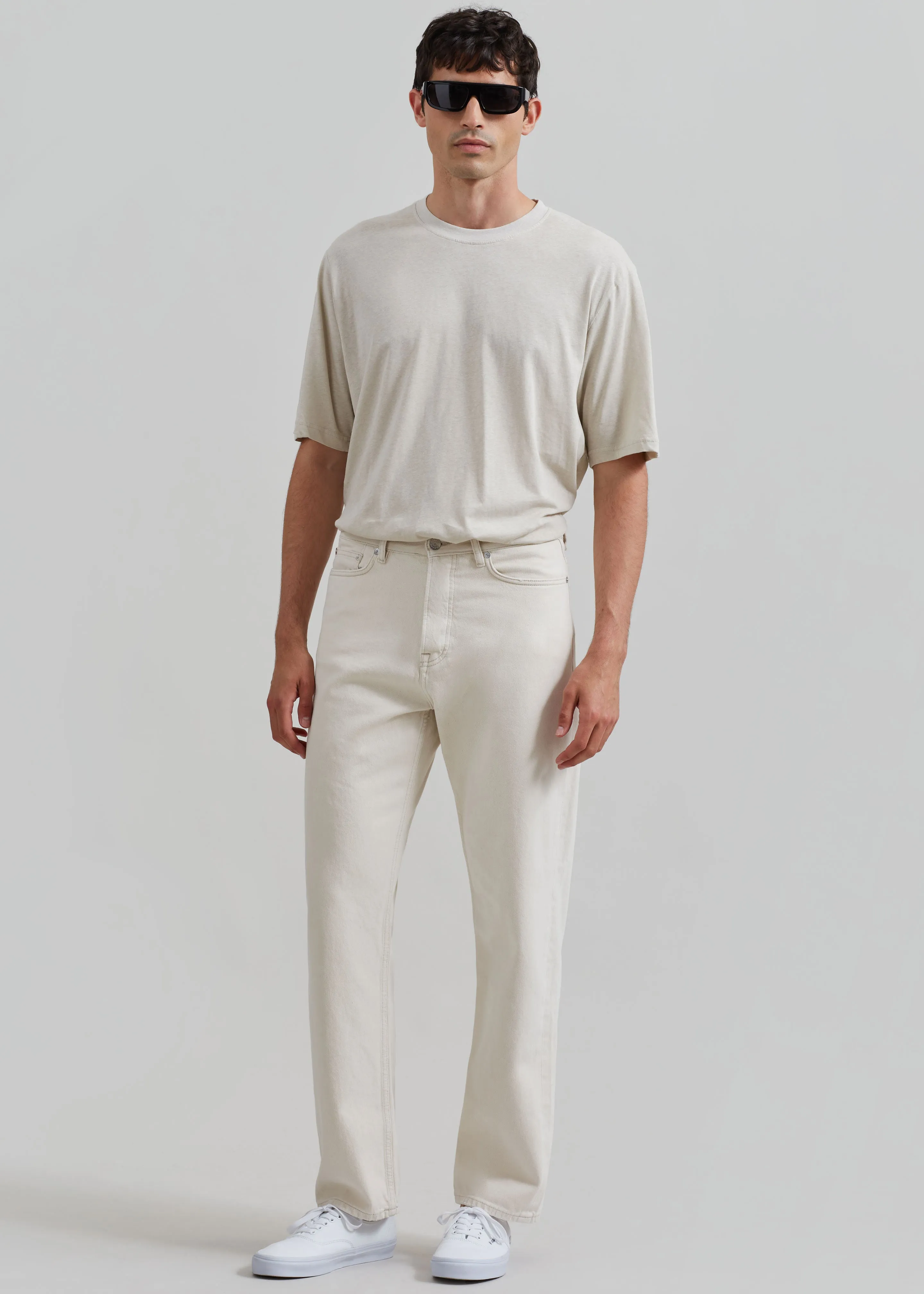 Samsøe Samsøe Saeddie Jeans - Natural sold by Frankie Shop product image thumbnail 5