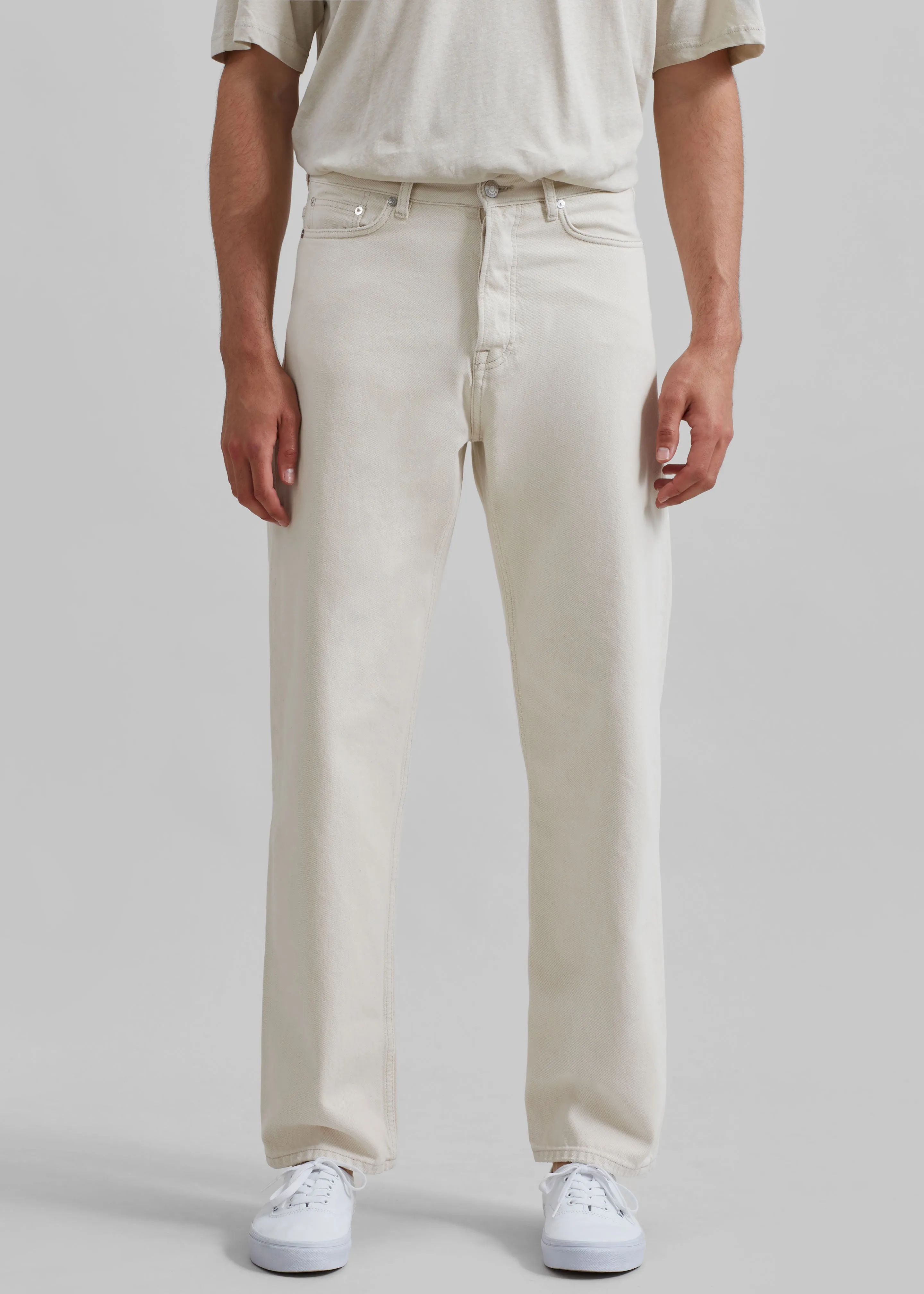 Samsøe Samsøe Saeddie Jeans - Natural sold by Frankie Shop product image thumbnail 2