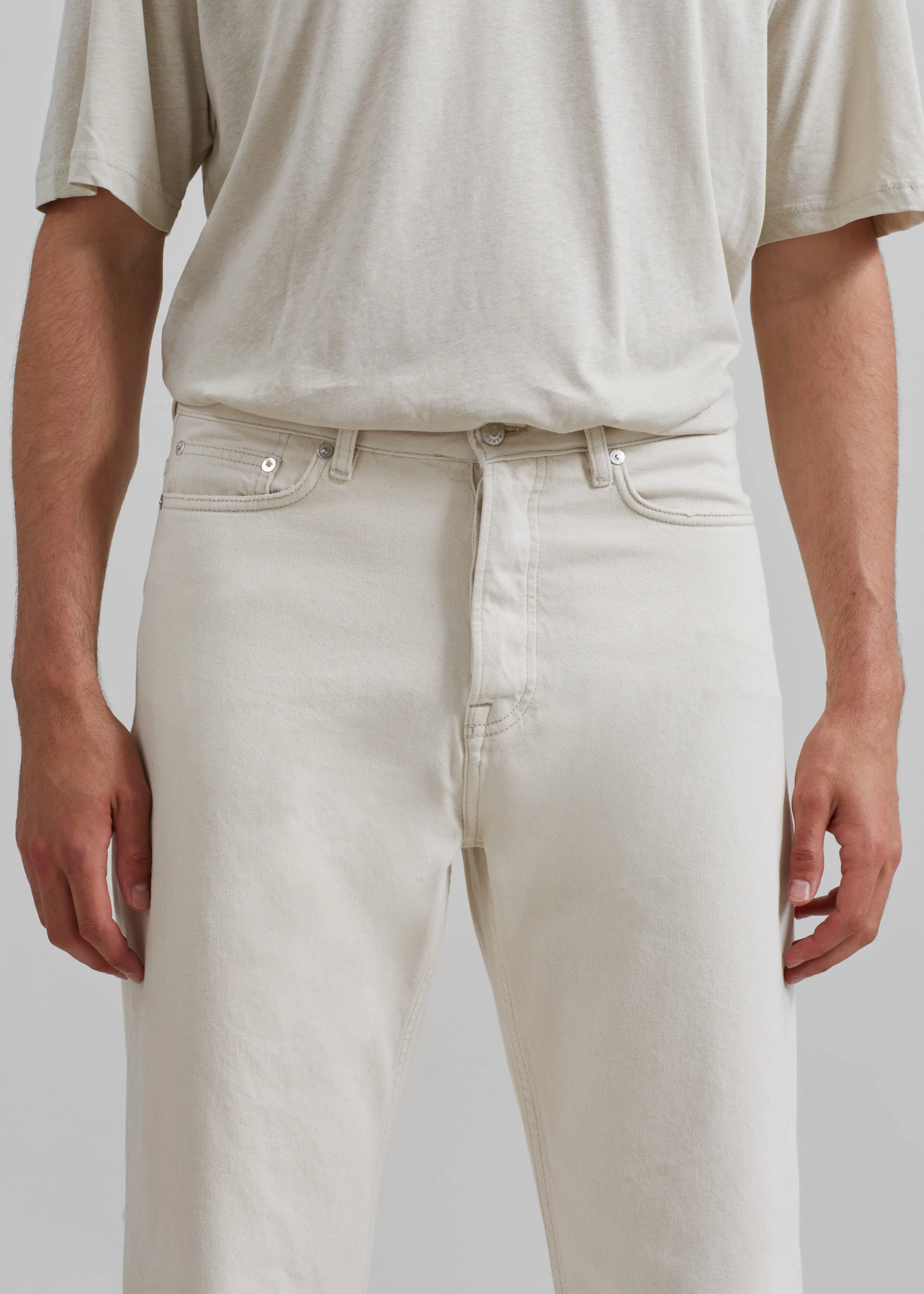 Samsøe Samsøe Saeddie Jeans - Natural sold by Frankie Shop product image thumbnail 3