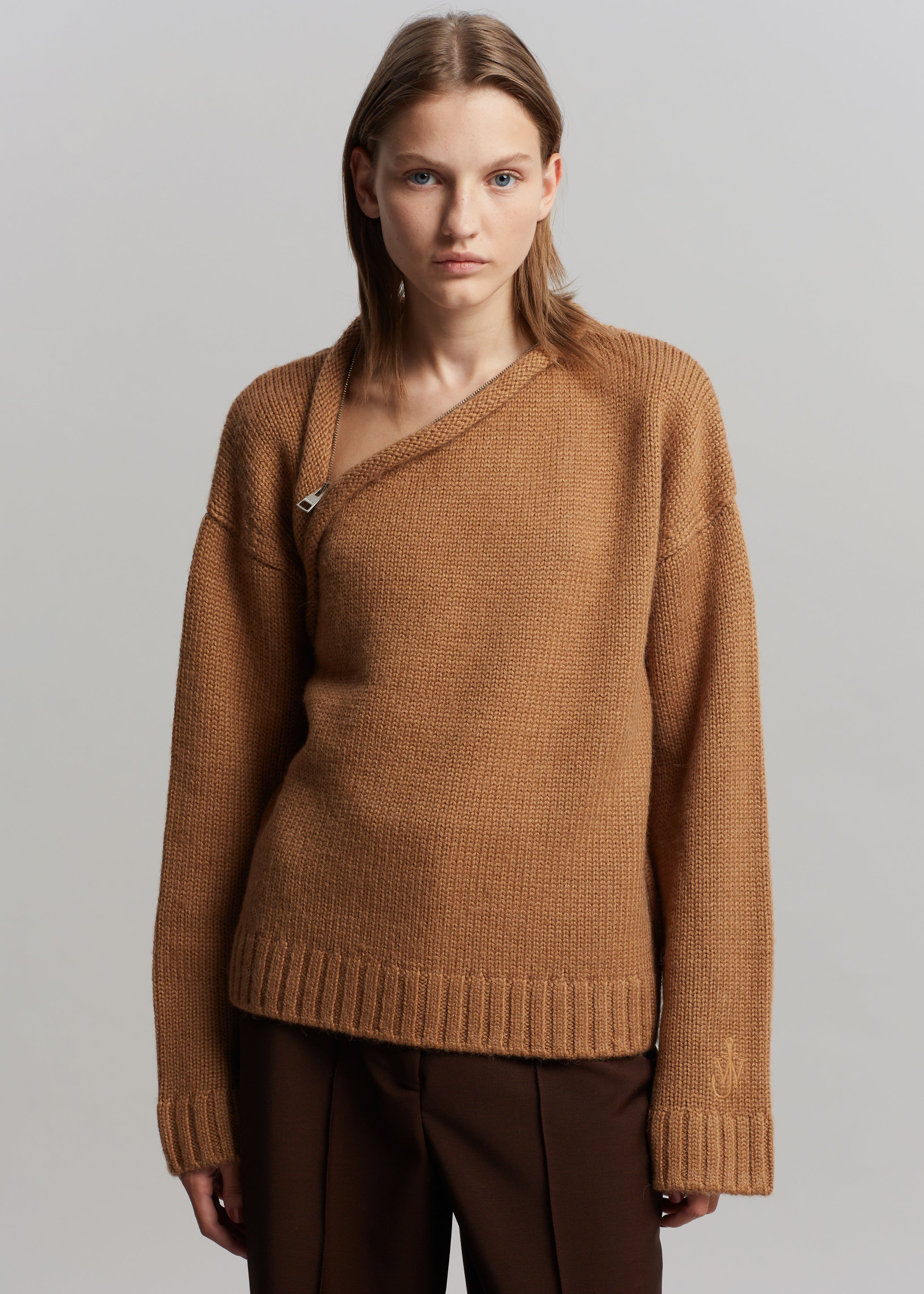 パーカー・フーディ Jw Anderson Camel Wool Sweatshirt JW Anderson Jw Anderson Camel Wool Sweatshirt in Orange | Lyst