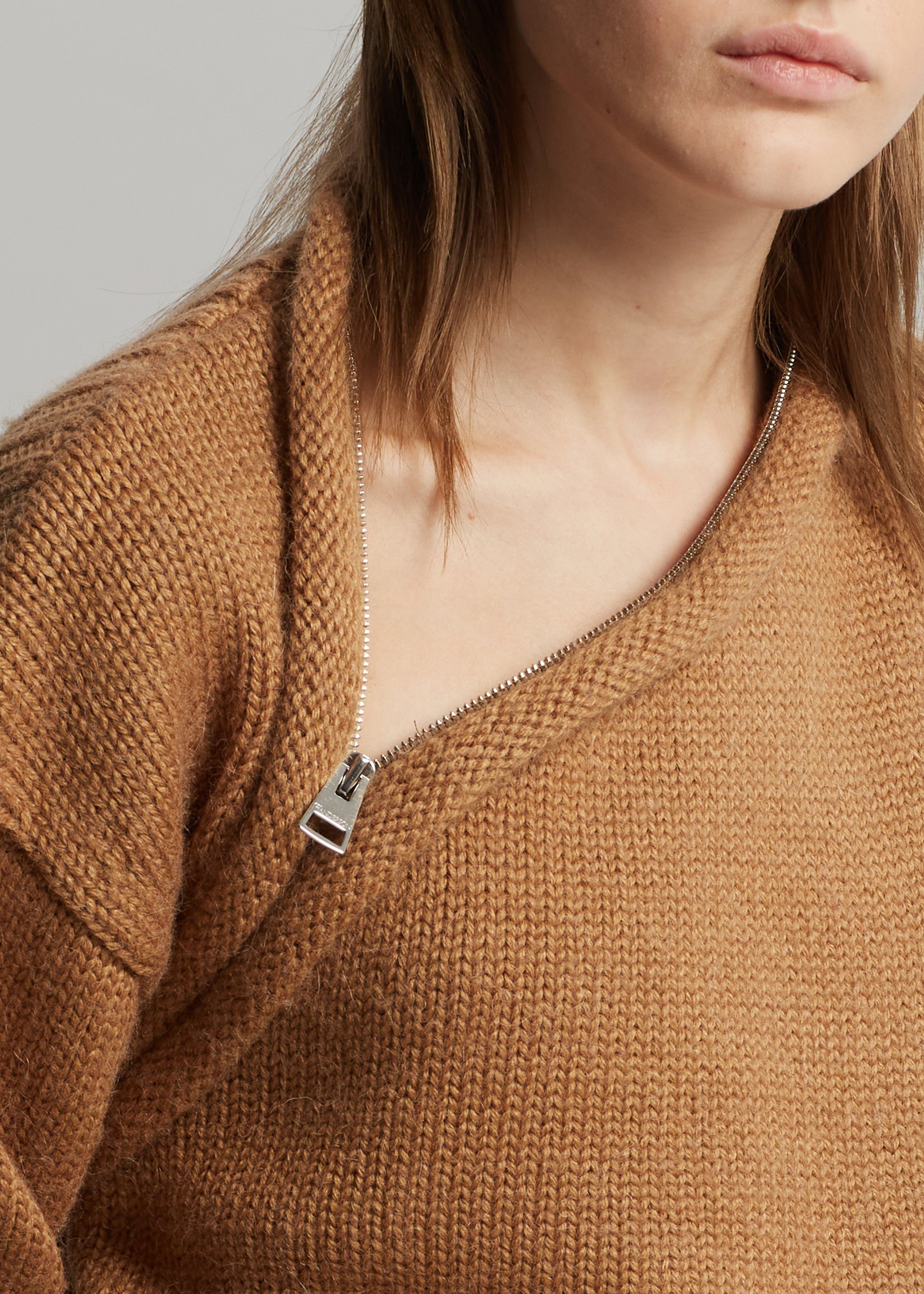 パーカー・フーディ Jw Anderson Camel Wool Sweatshirt J.W. Anderson Camel Wool Sweatshirt JW Anderson