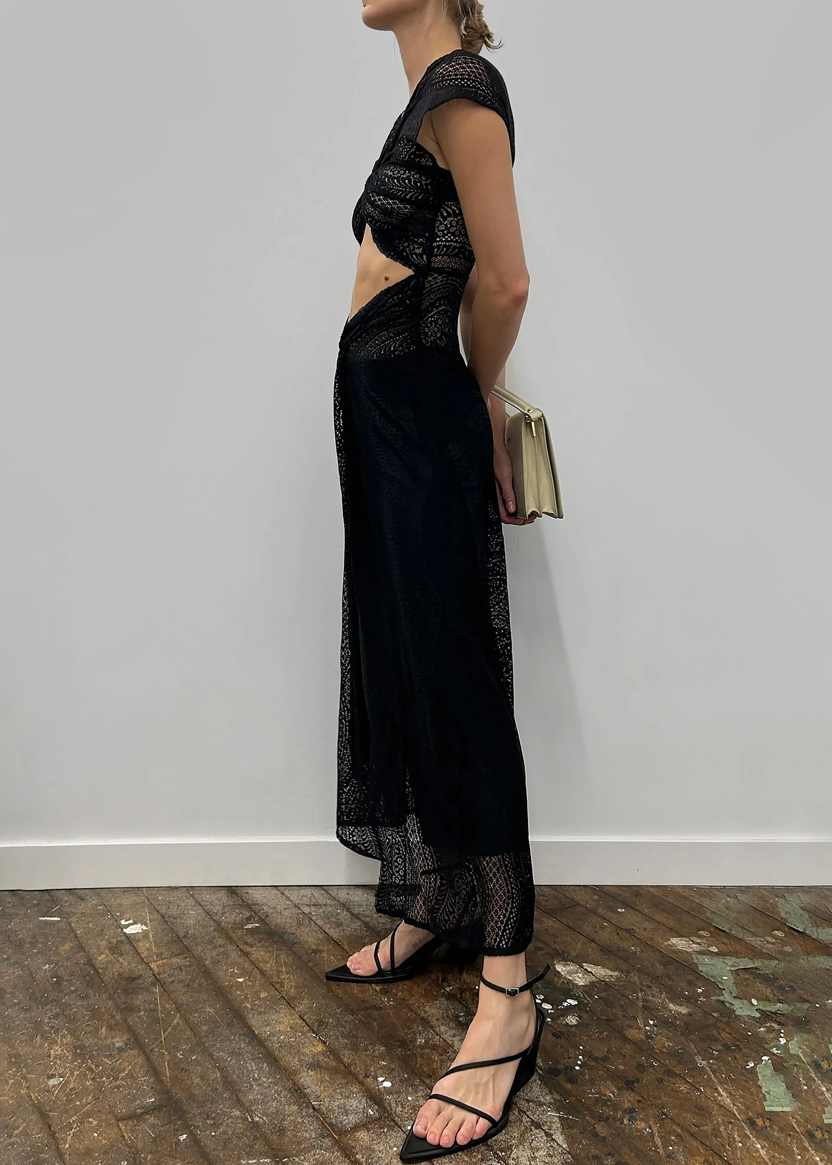 Lia Button Up Dress - Red sold by Frankie Shop product image thumbnail 4