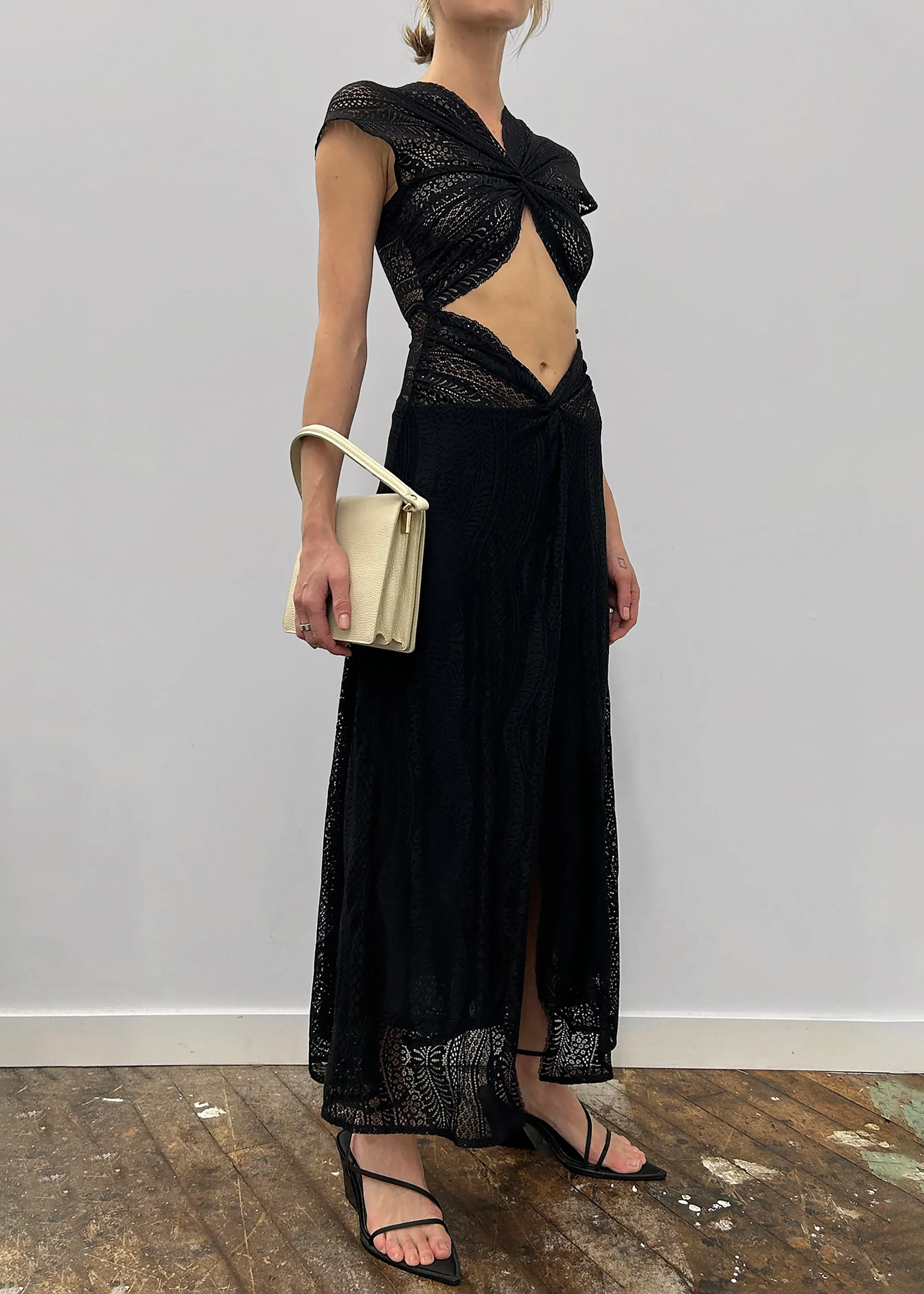 Beaufille Sassen Dress - Black sold by Frankie Shop product image thumbnail 3