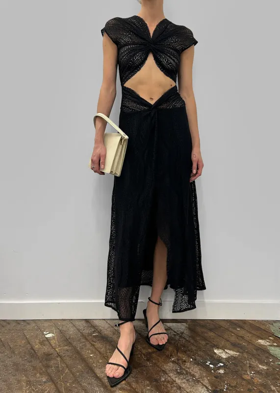 Beaufille Sassen Dress - Black sold by Frankie Shop