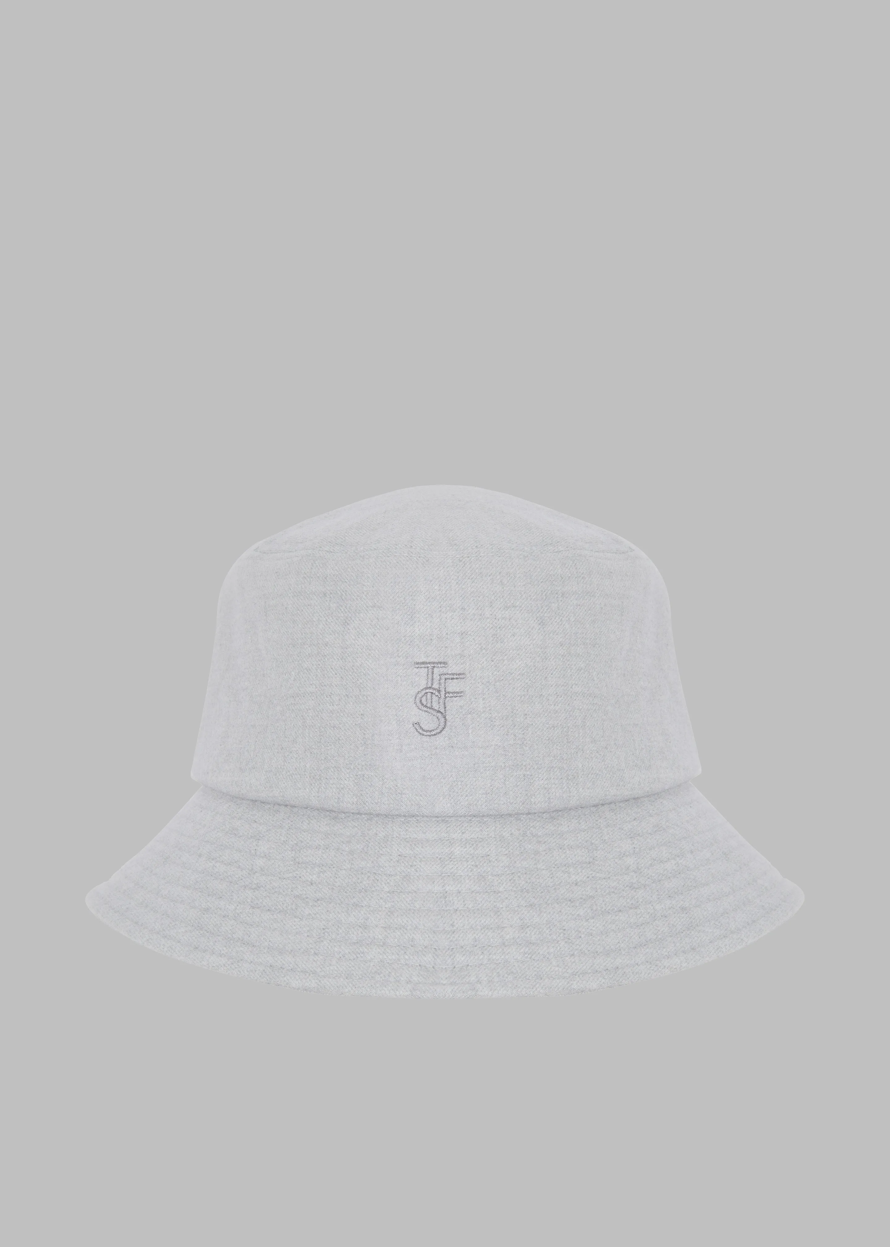 TFS Solid Flannel Bucket Hat - Light Grey sold by Frankie Shop