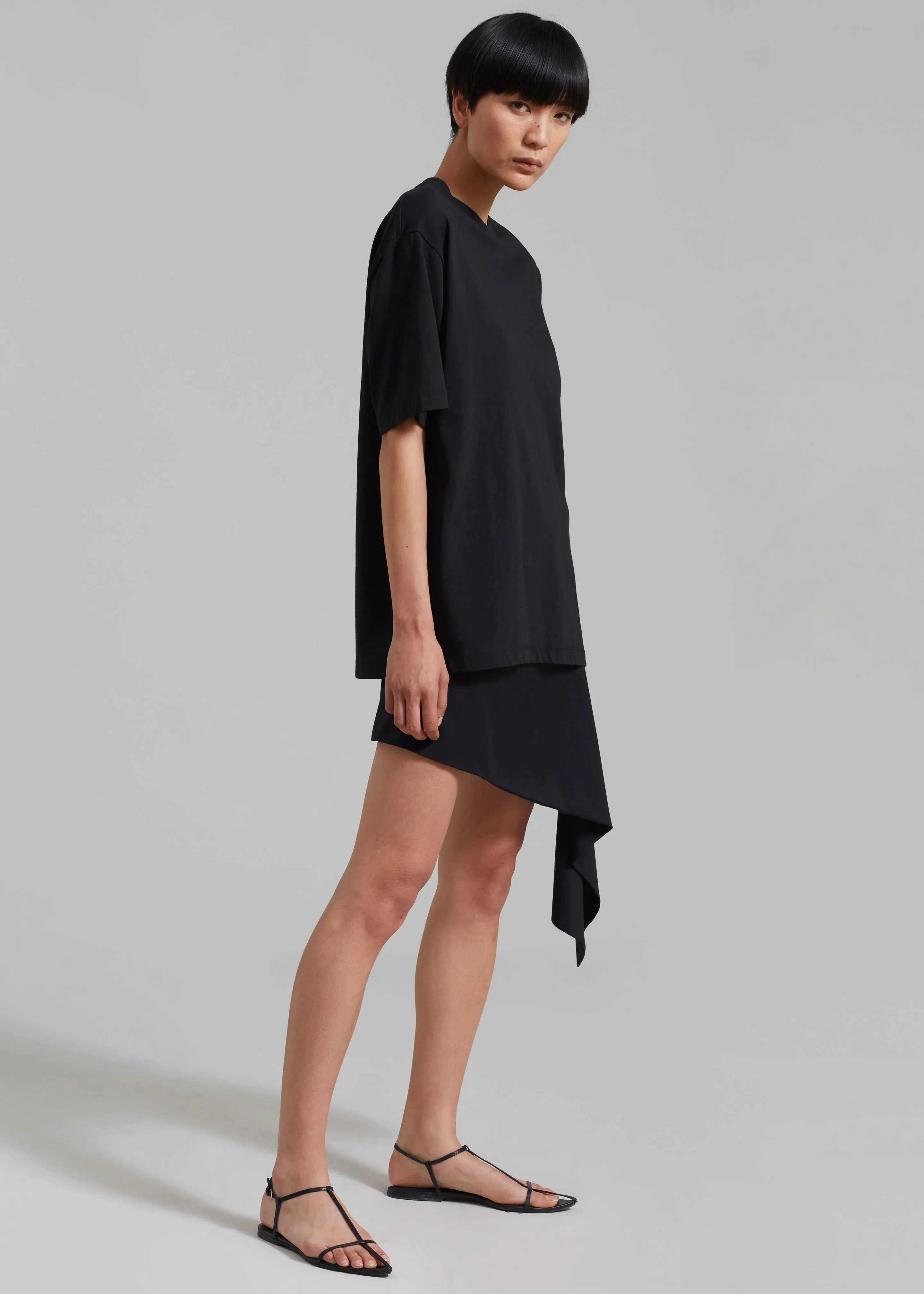 Faro Boxy Tee - Black sold by Frankie Shop product image thumbnail 3