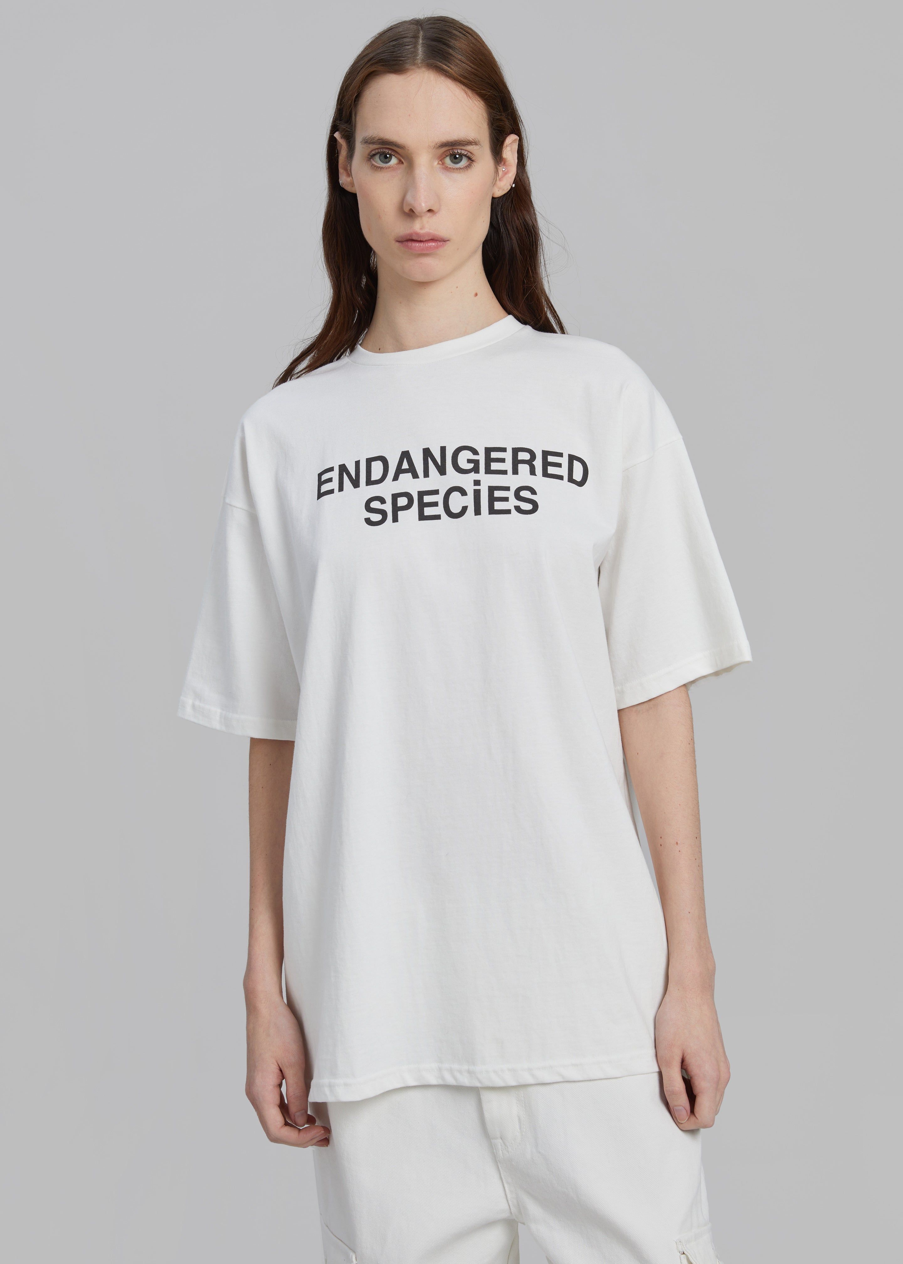 Endangered Species Tee - White sold by Frankie Shop product image thumbnail 2