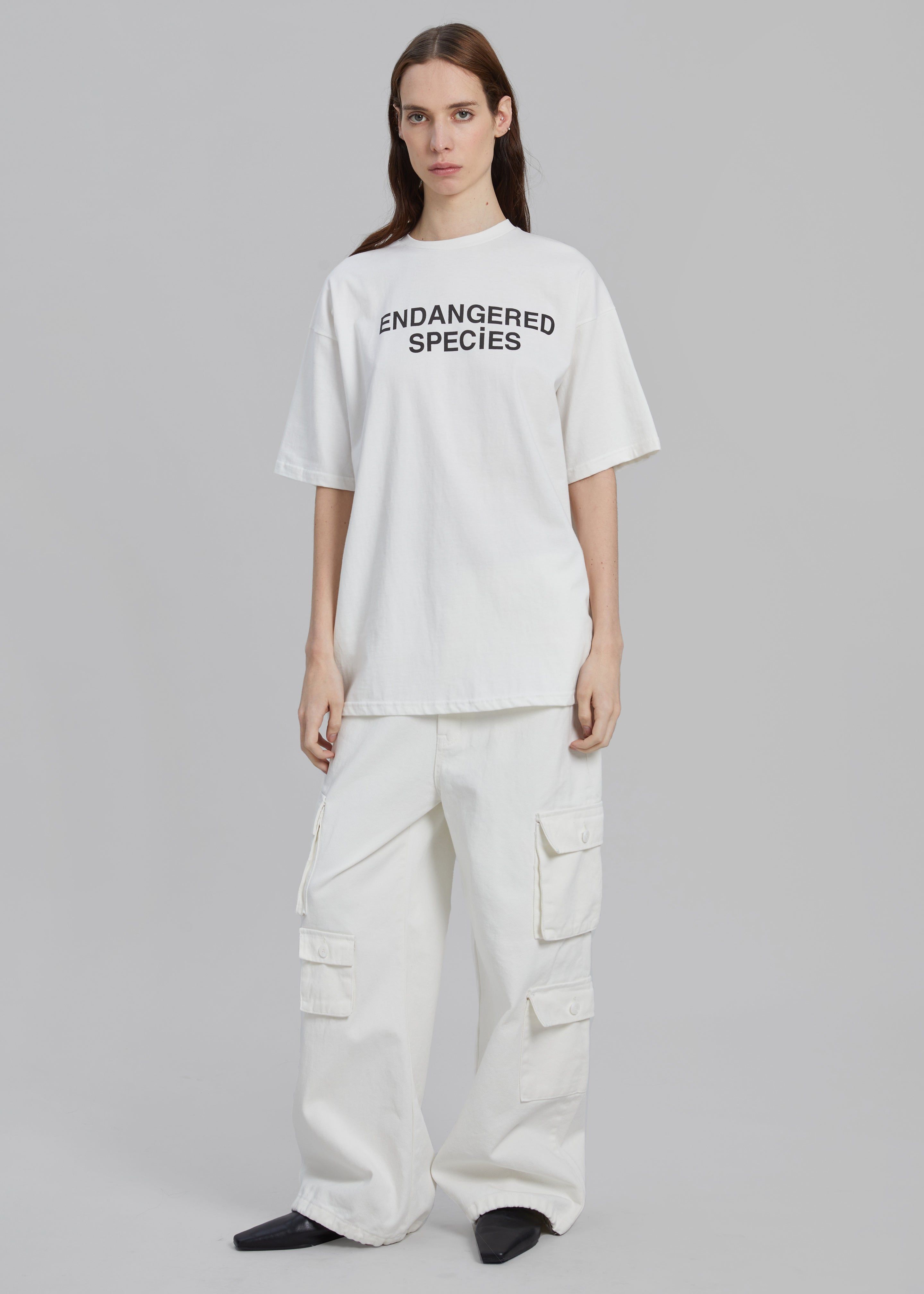 Endangered Species Tee - White sold by Frankie Shop