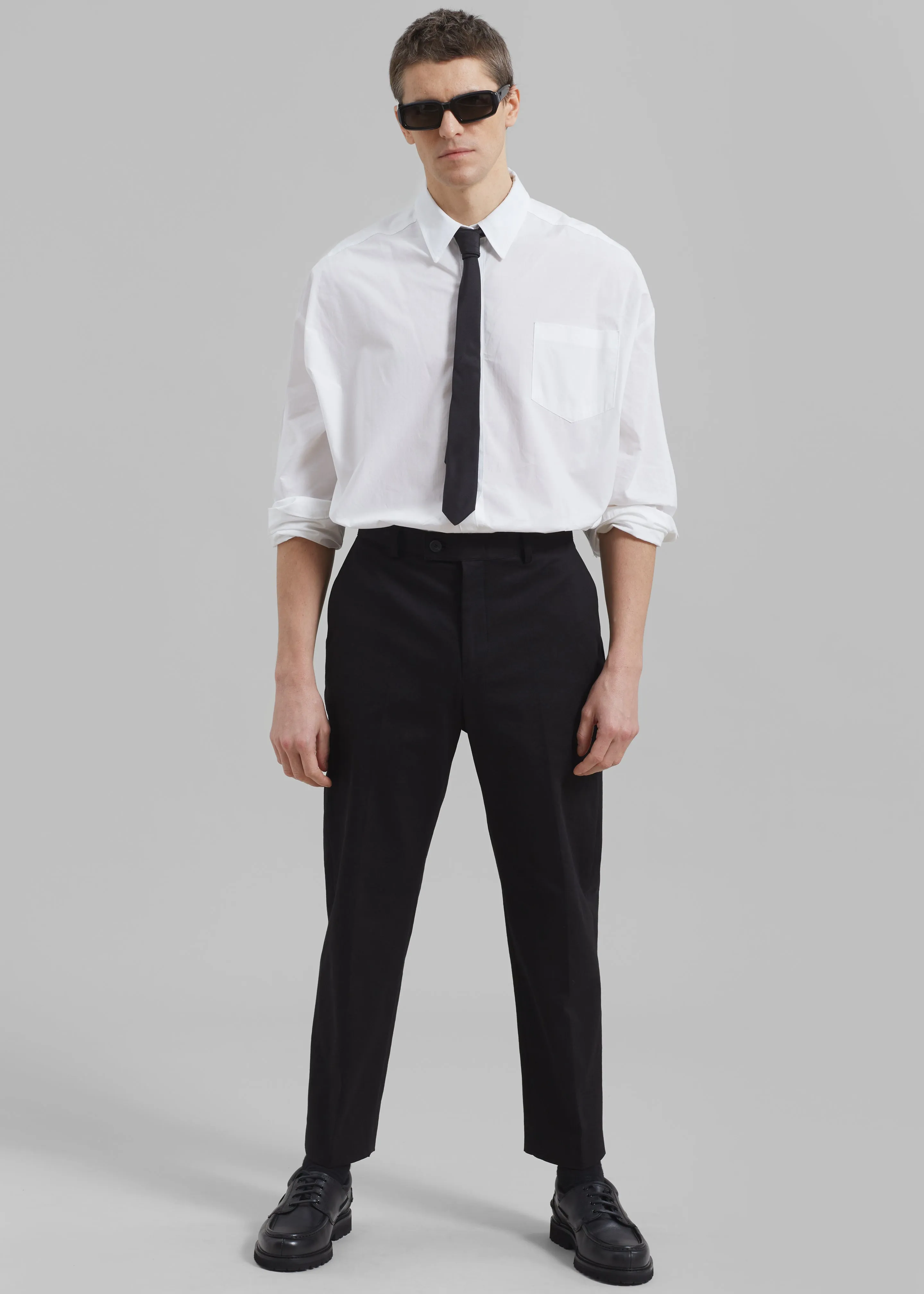 Gregory Trousers - Black sold by Frankie Shop