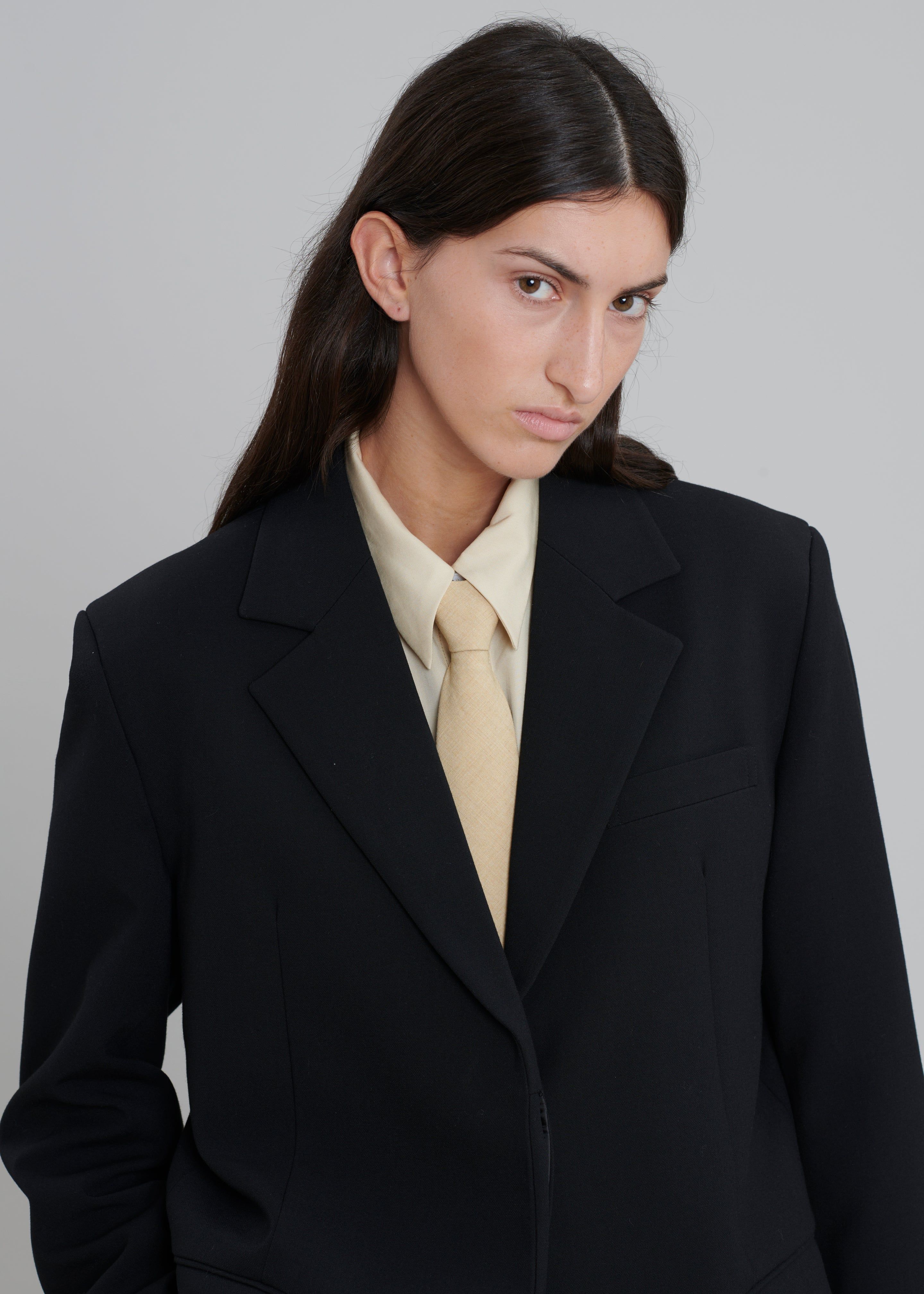 Helena Necktie - Beige sold by Frankie Shop product image thumbnail 2