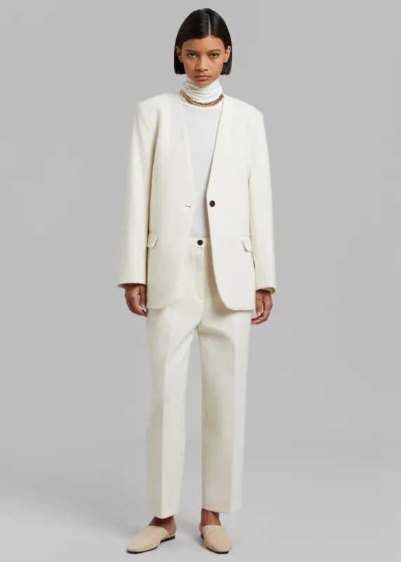 Dira Blazer - Cream sold by Frankie Shop