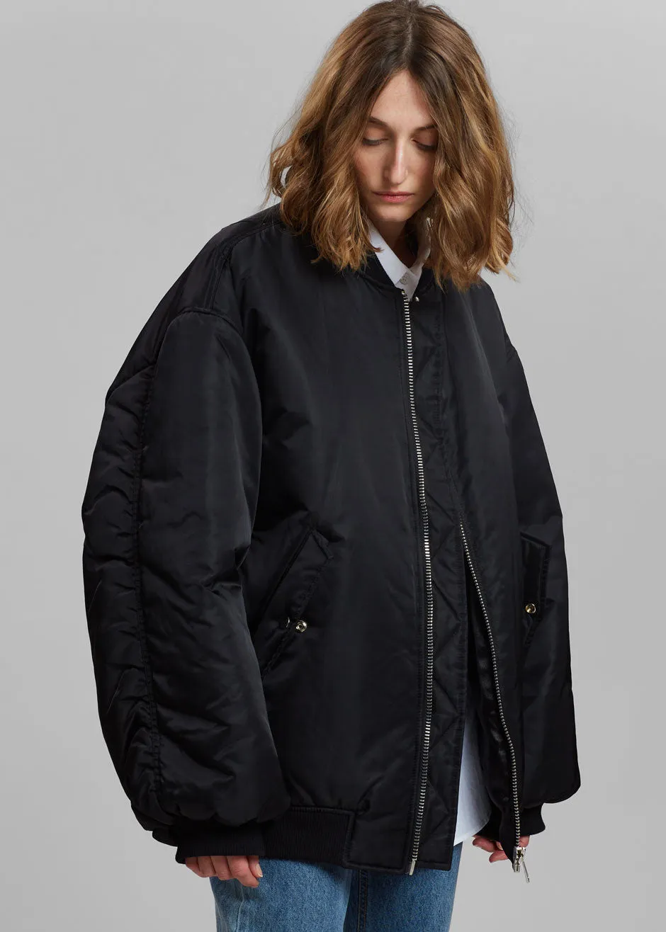 Astra Bomber Jacket - Black sold by Frankie Shop product image thumbnail 3