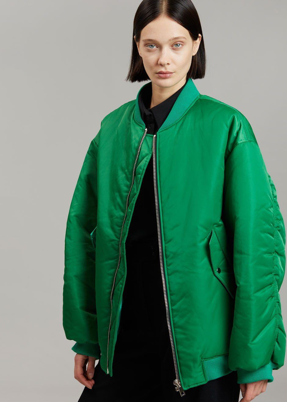 Astra Bomber Jacket - Kelly Green sold by Frankie Shop product image thumbnail 12