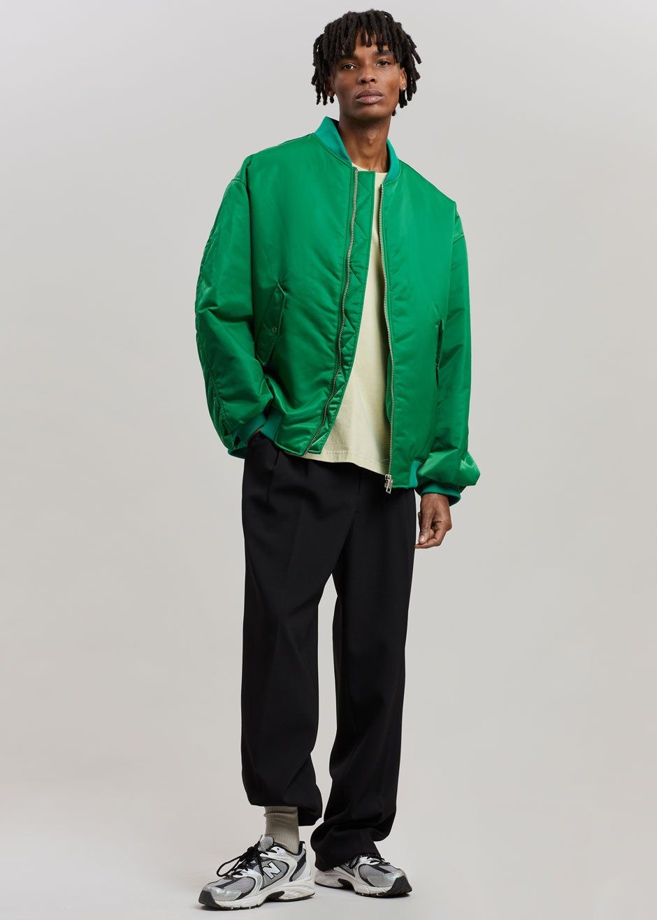 Astra Bomber Jacket - Kelly Green sold by Frankie Shop product image thumbnail 4