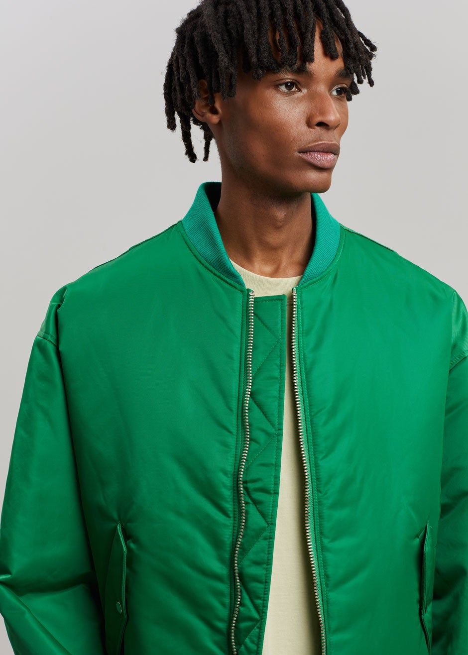 Astra Bomber Jacket - Kelly Green sold by Frankie Shop product image thumbnail 10