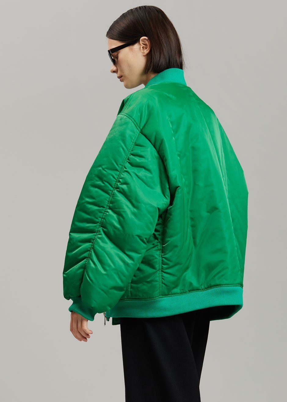 Astra Bomber Jacket - Kelly Green sold by Frankie Shop product image thumbnail 2