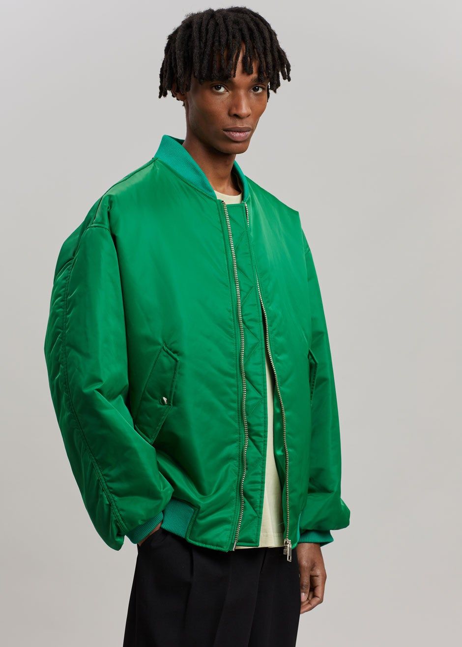 Astra Bomber Jacket - Kelly Green sold by Frankie Shop product image thumbnail 9