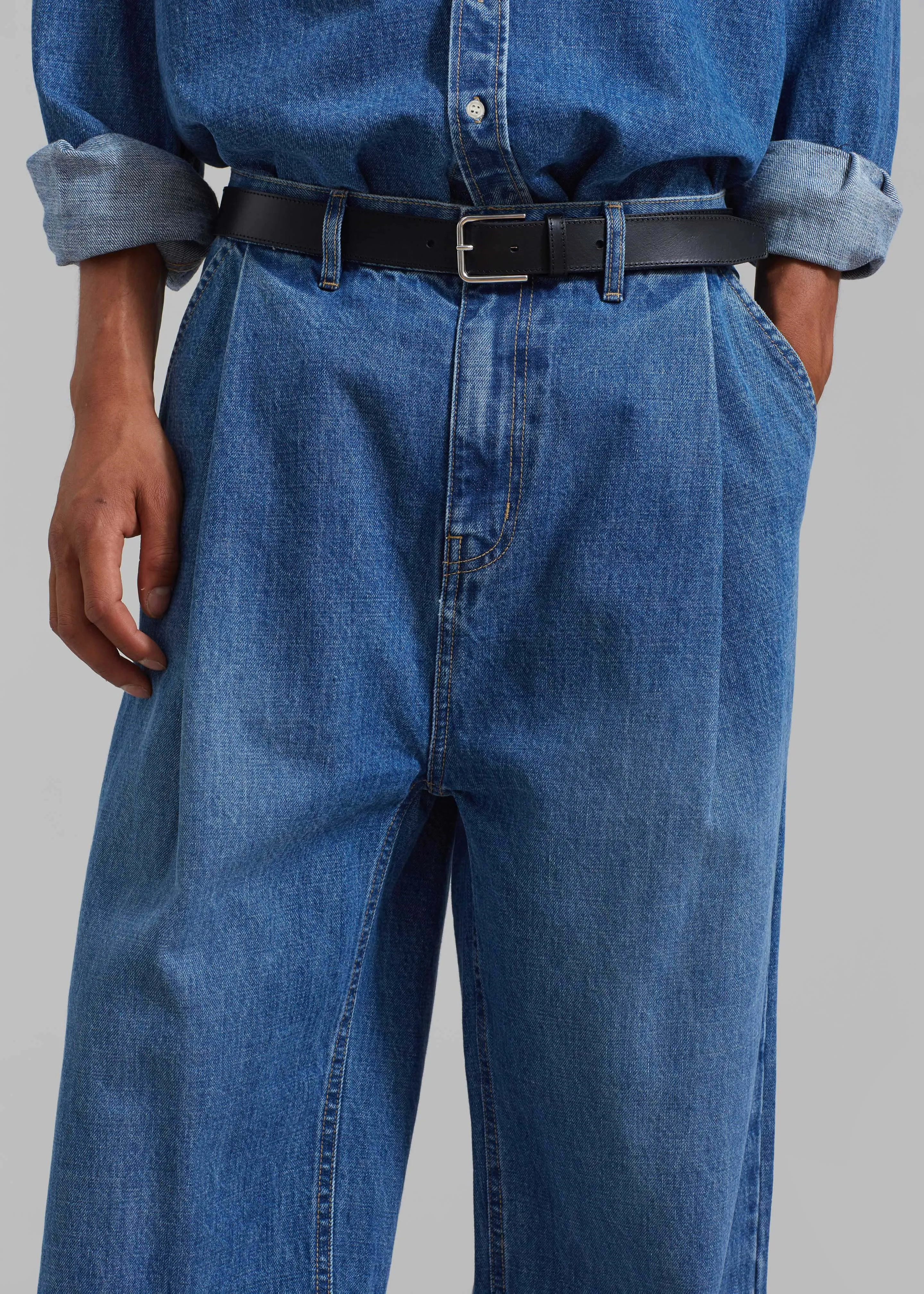 Drew Denim Pants - Medium Wash sold by Frankie Shop product image thumbnail 3