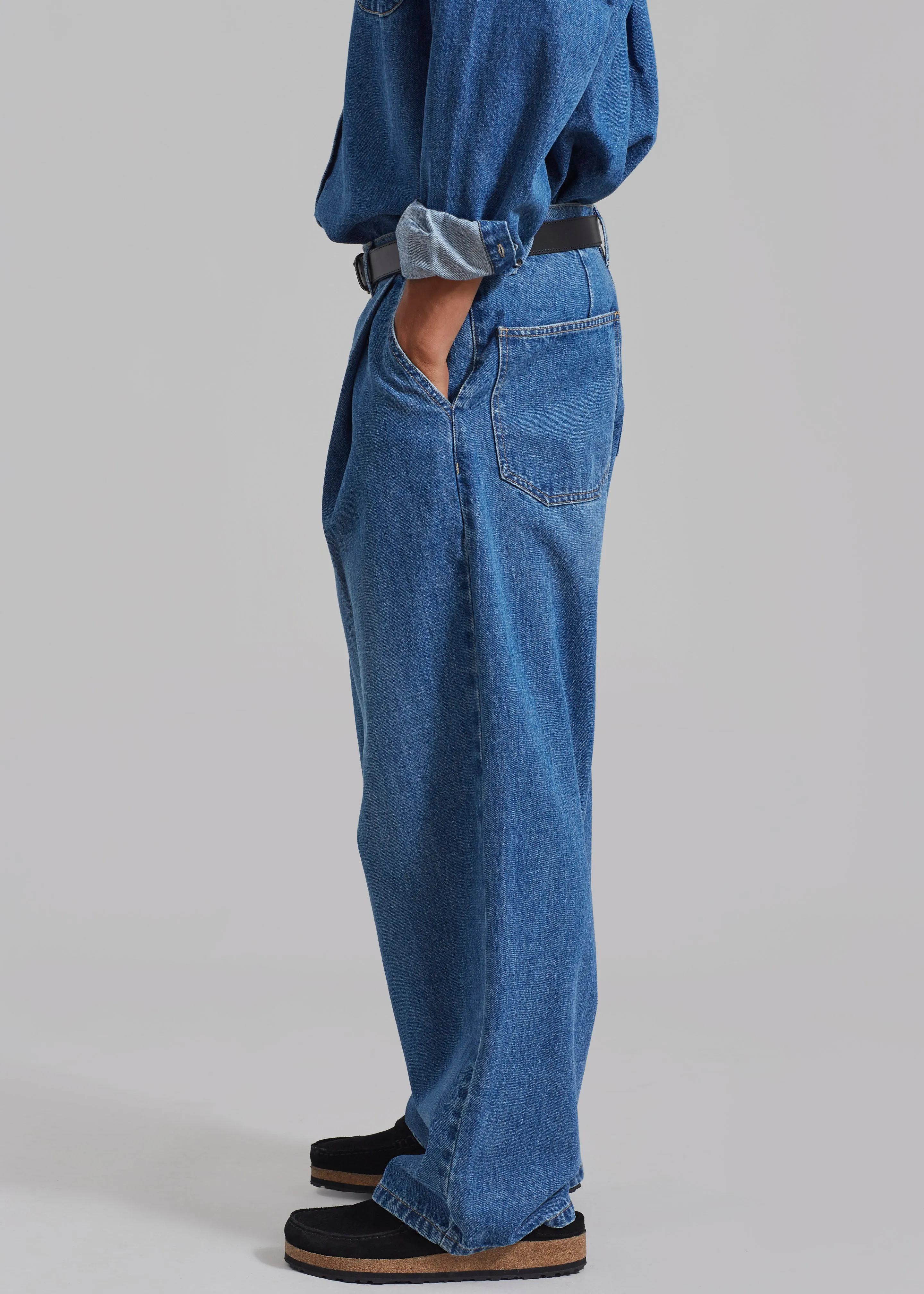 Drew Denim Pants - Medium Wash sold by Frankie Shop product image thumbnail 5