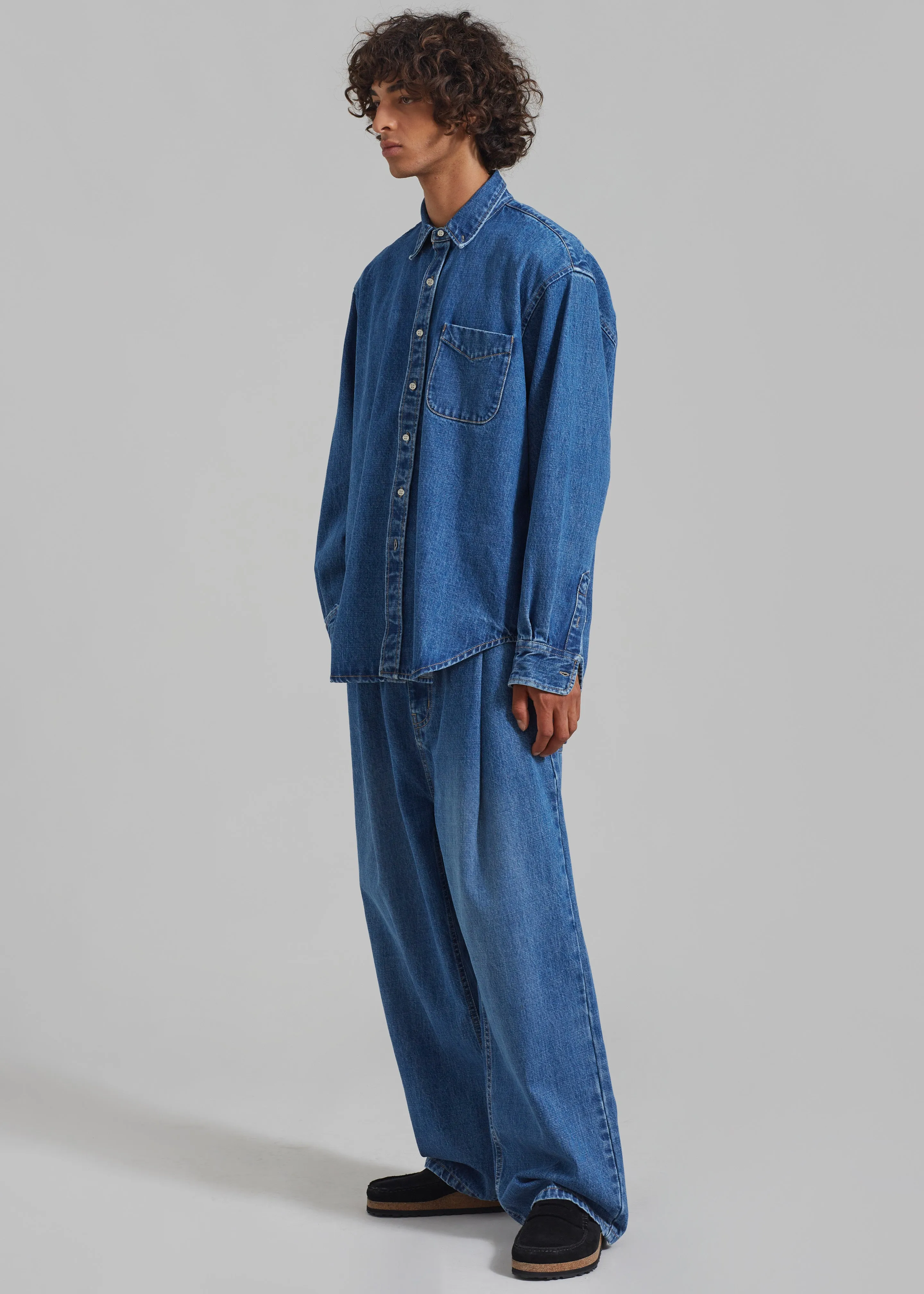 Drew Denim Pants - Medium Wash sold by Frankie Shop product image thumbnail 4