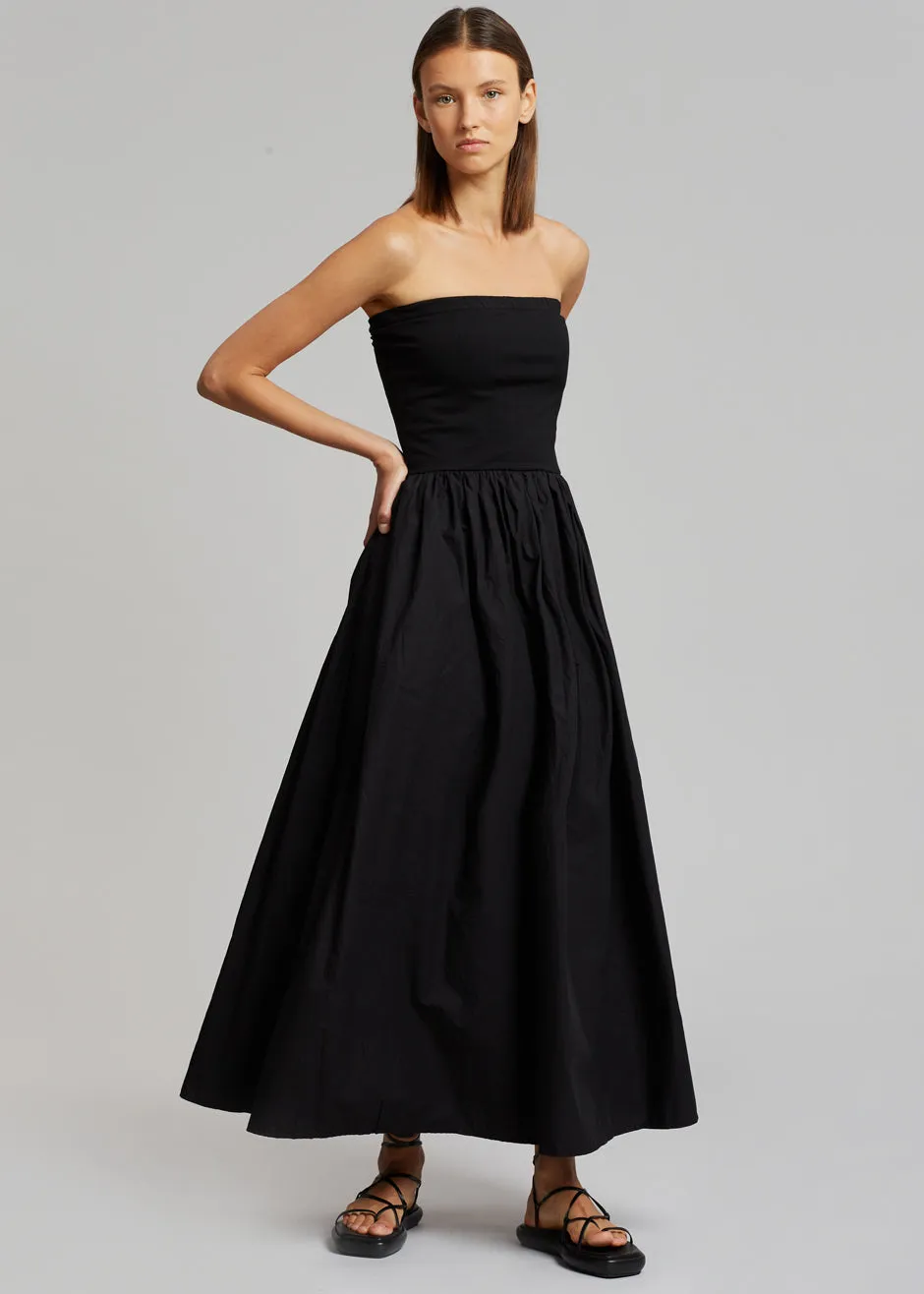 Tamo Strapless Maxi Dress - Black sold by Frankie Shop