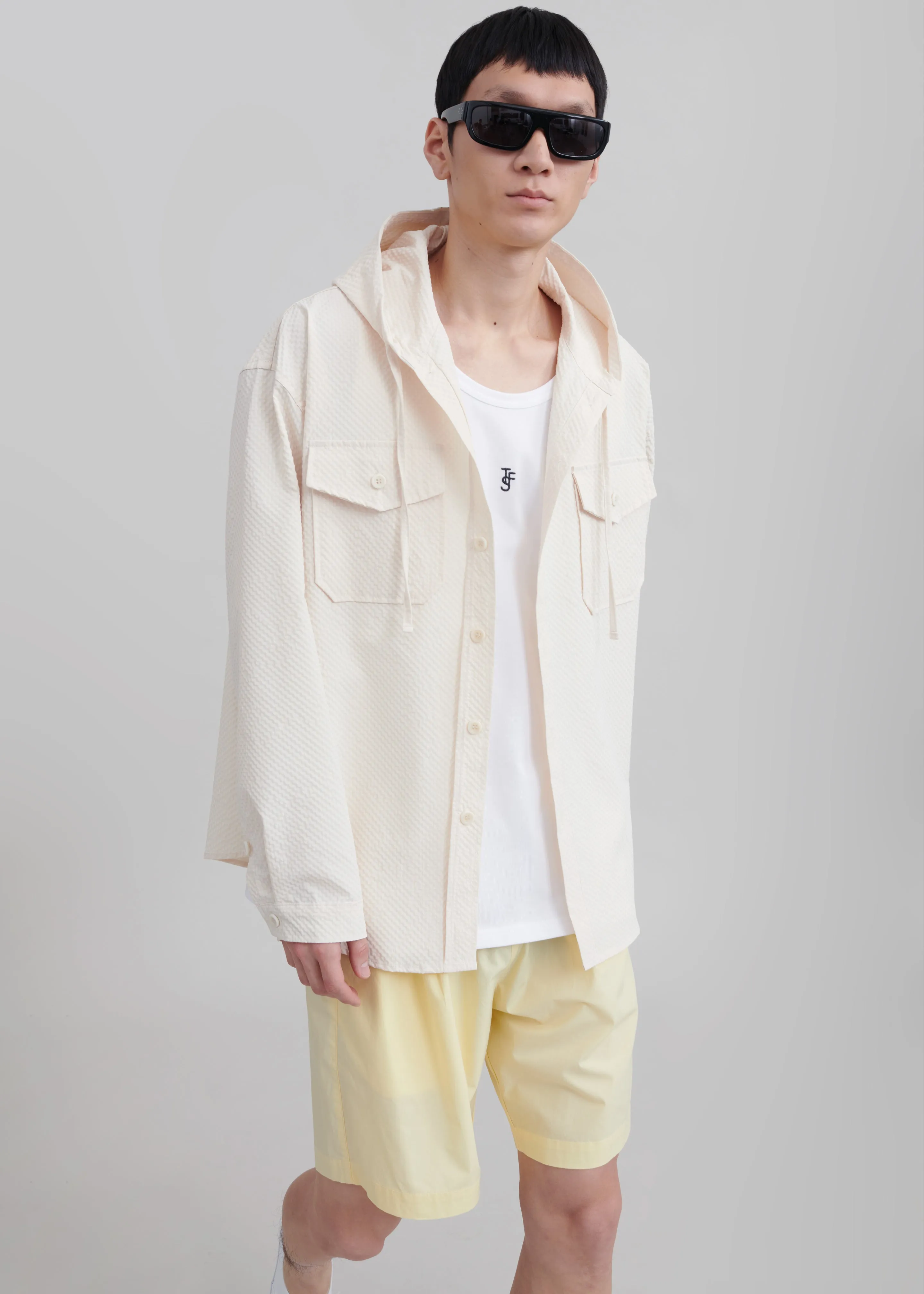 Lars Hooded Jacket - Beige sold by Frankie Shop product image thumbnail 3