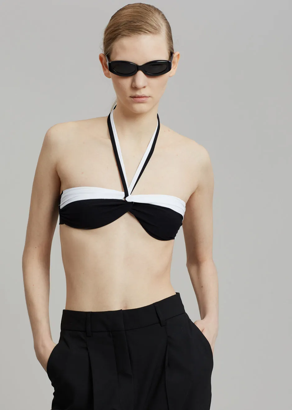 Beaufille Rolanda Bra - Black & White sold by Frankie Shop
