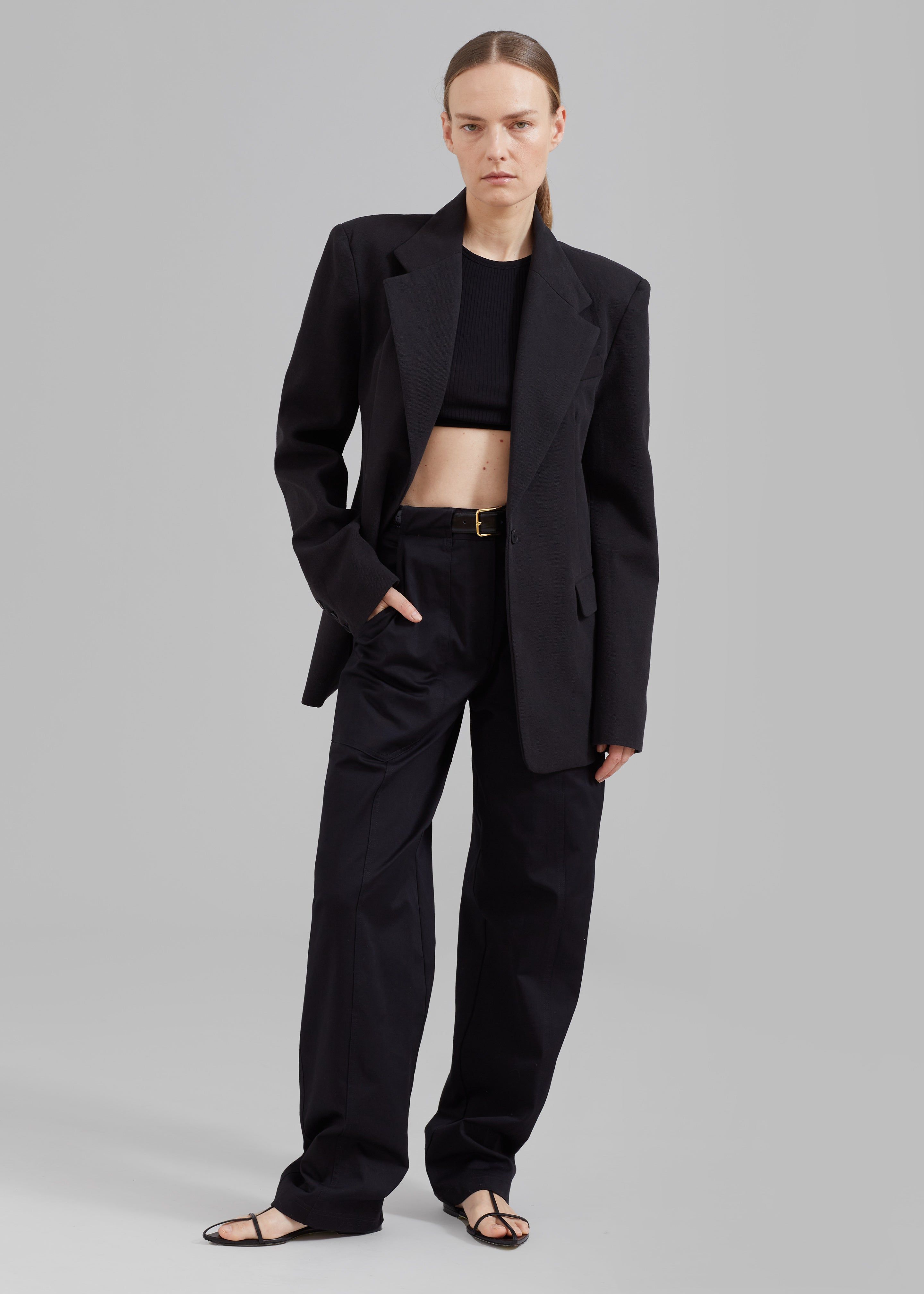 Lasla Blazer - Black sold by Frankie Shop product image thumbnail 3