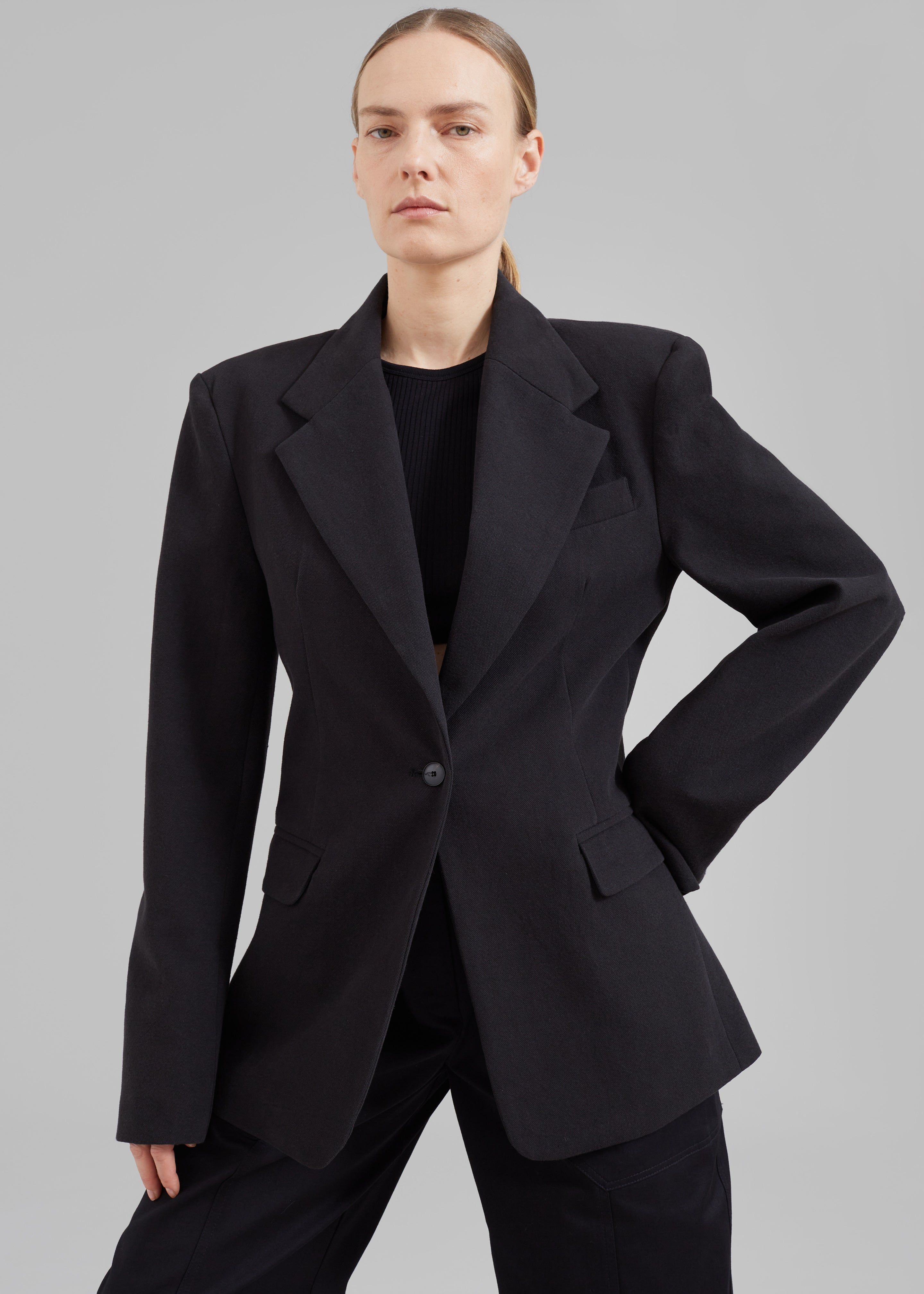 Lasla Blazer - Black sold by Frankie Shop product image thumbnail 7