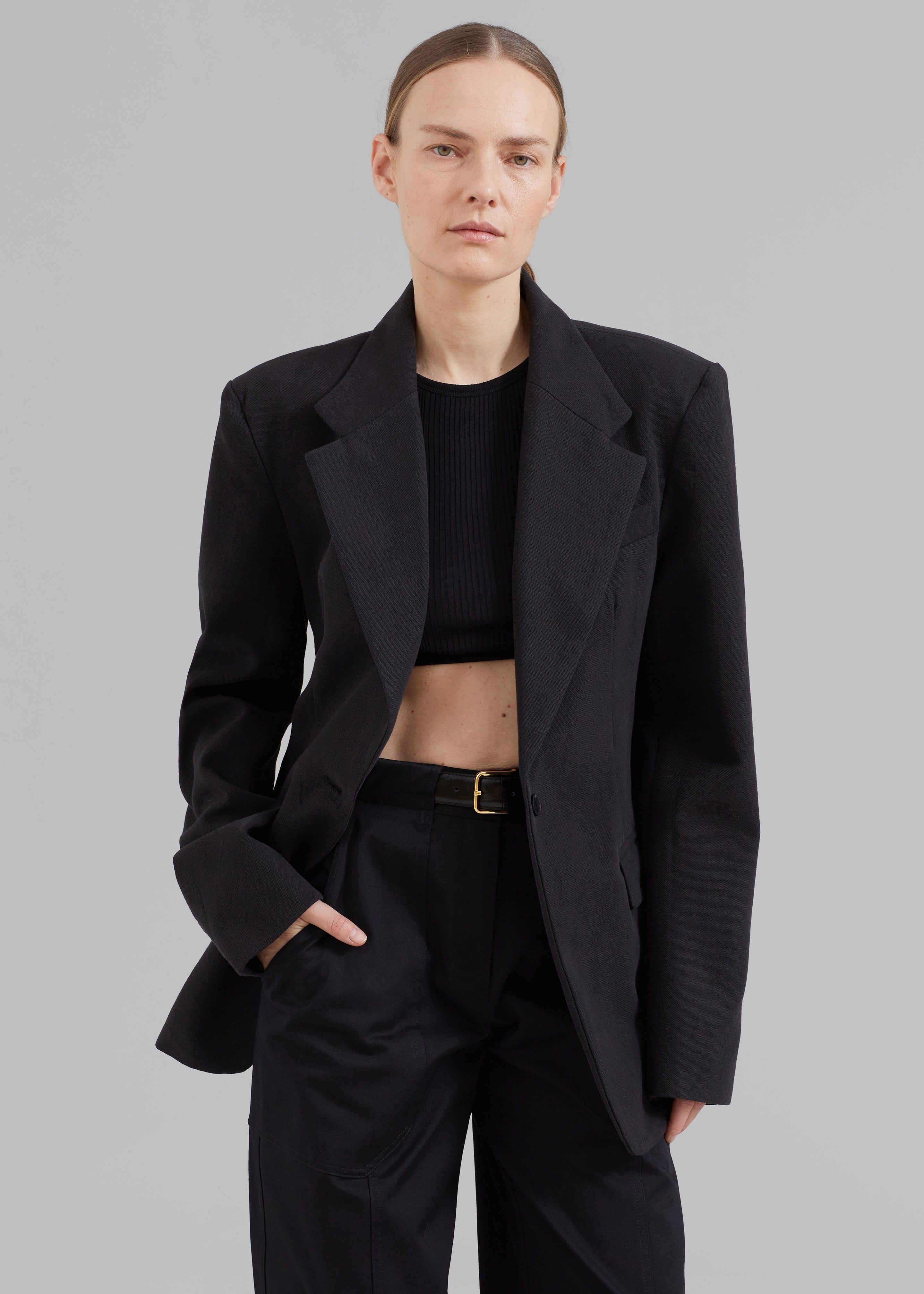 Lasla Blazer - Black sold by Frankie Shop product image thumbnail 4