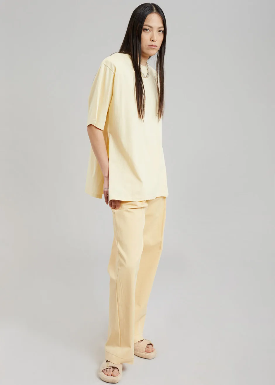 Kusa Slit Tee - Pale Yellow sold by Frankie Shop product image thumbnail 2