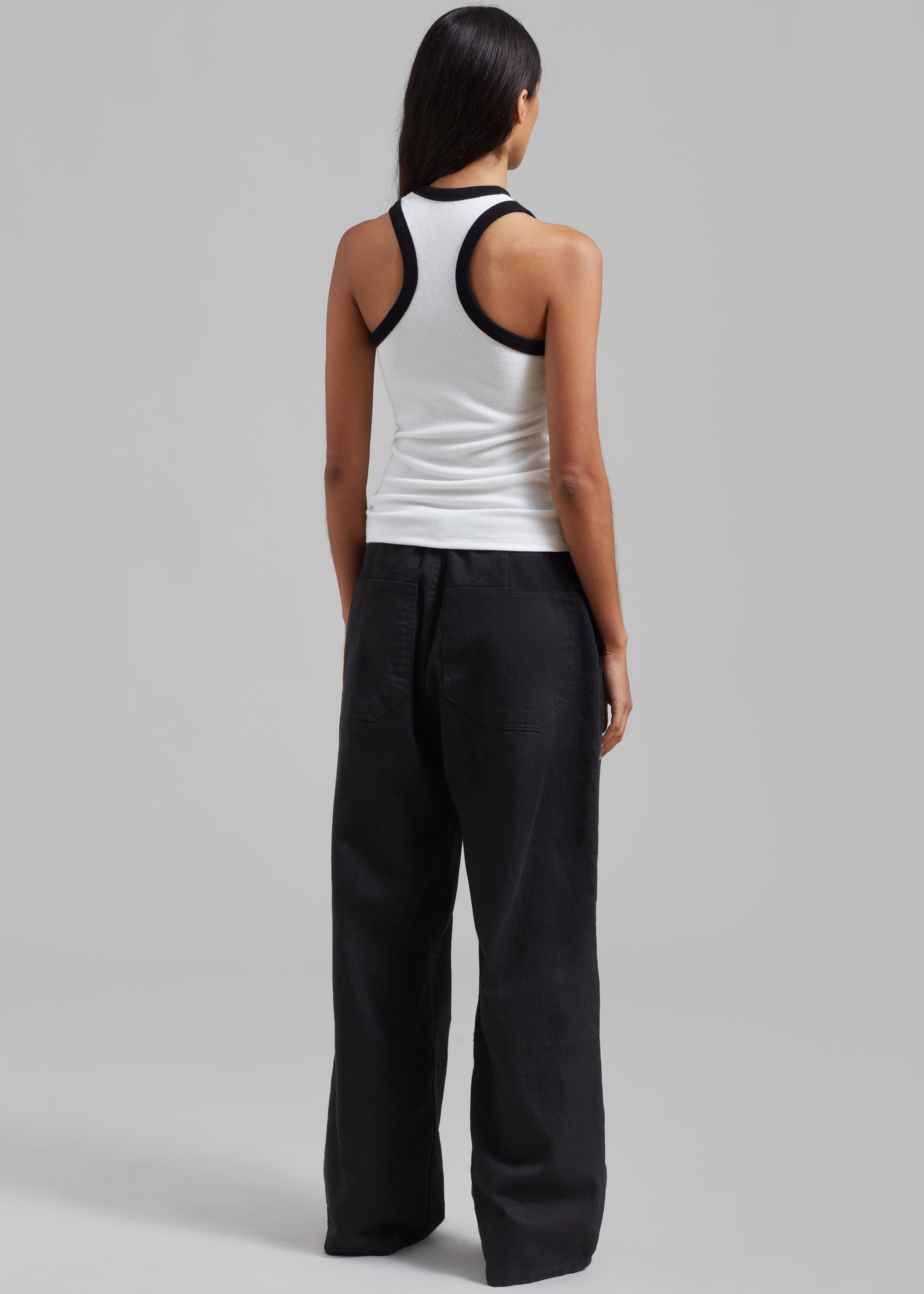 Low Classic Classic Rib Sleeveless Top - White sold by Frankie Shop product image thumbnail 8