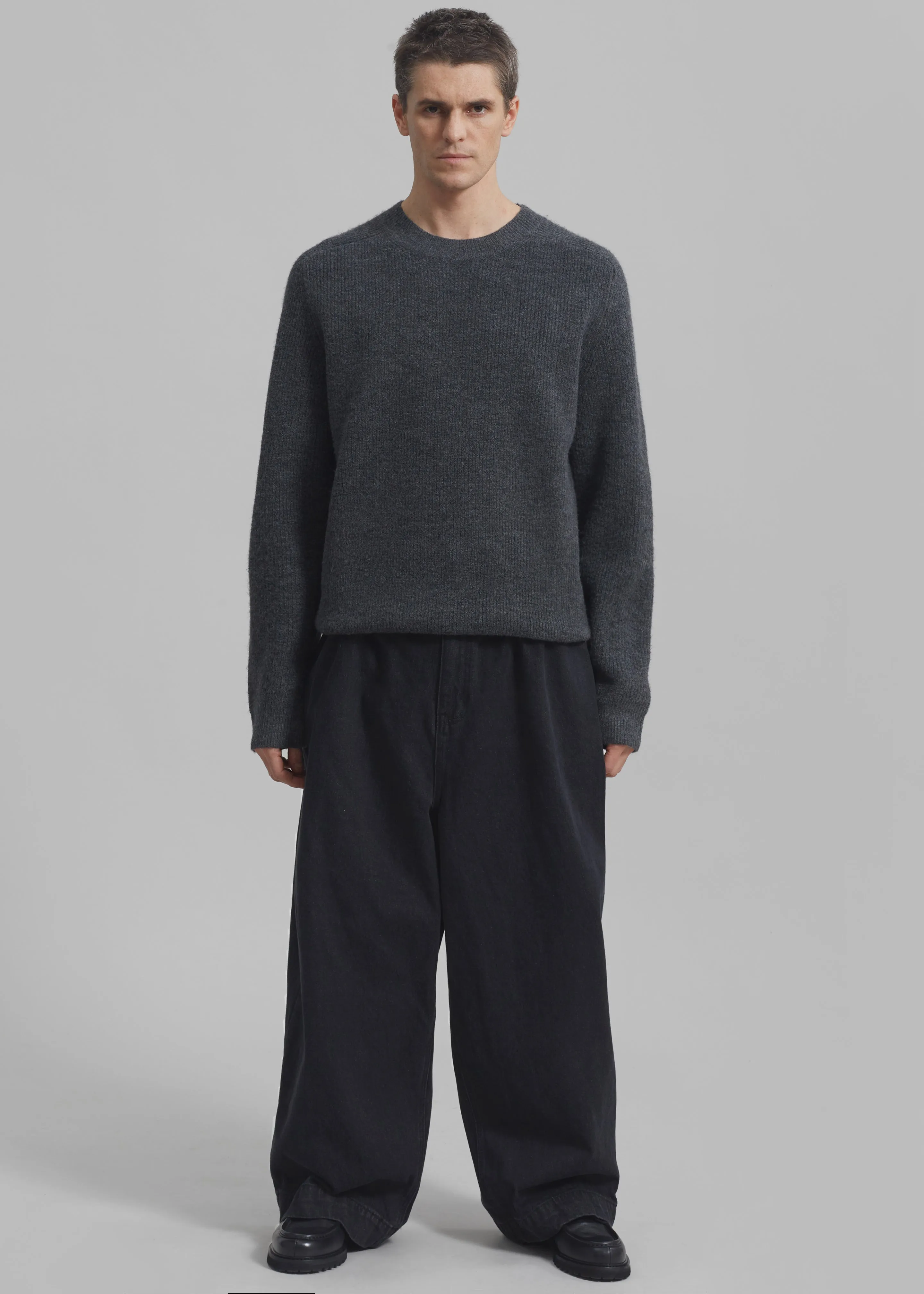 Graham Denim Pants - Black Wash sold by Frankie Shop