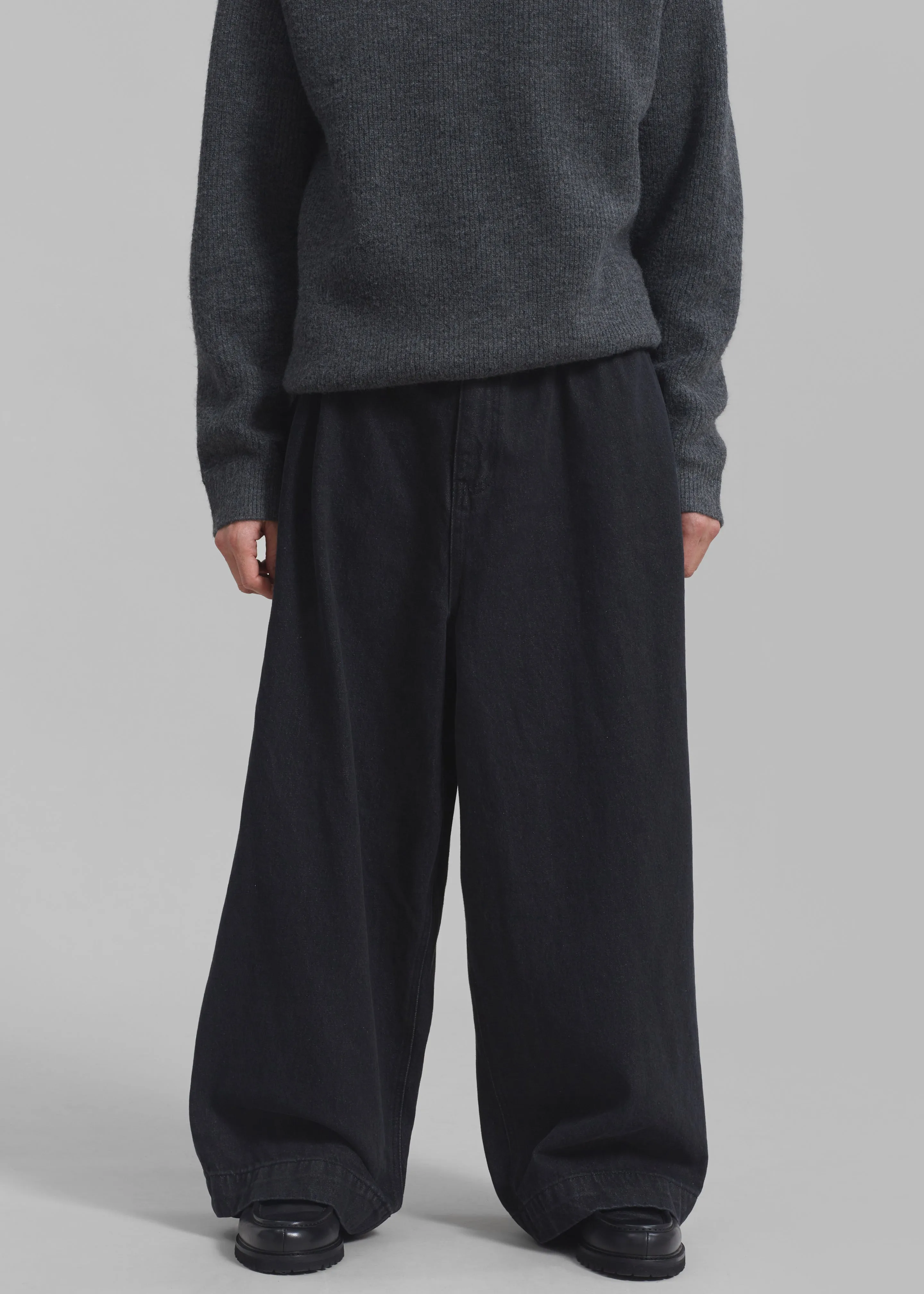 Graham Denim Pants - Black Wash sold by Frankie Shop product image thumbnail 2