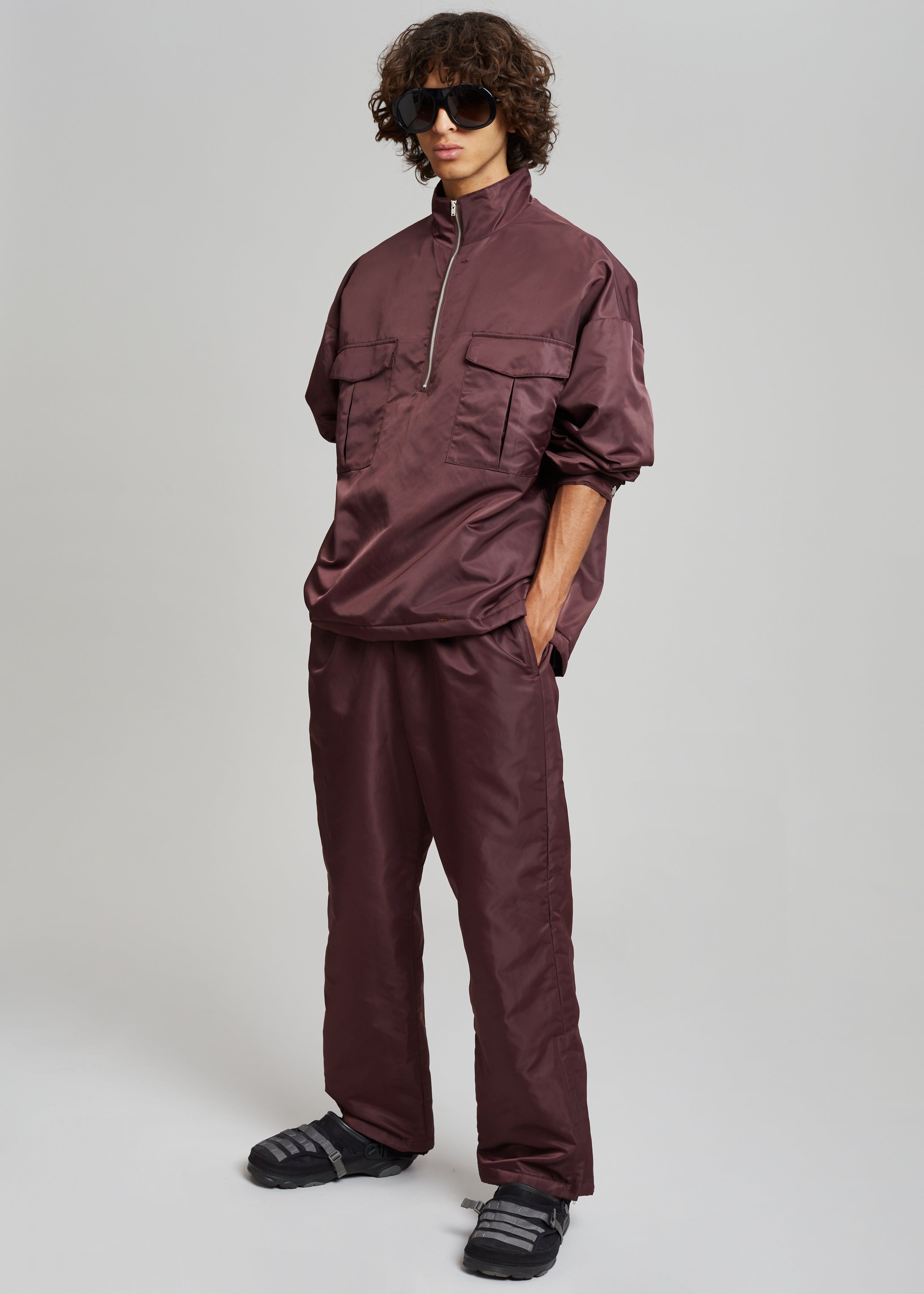 Kevin Anorak Jacket - Burgundy sold by Frankie Shop product image thumbnail 4