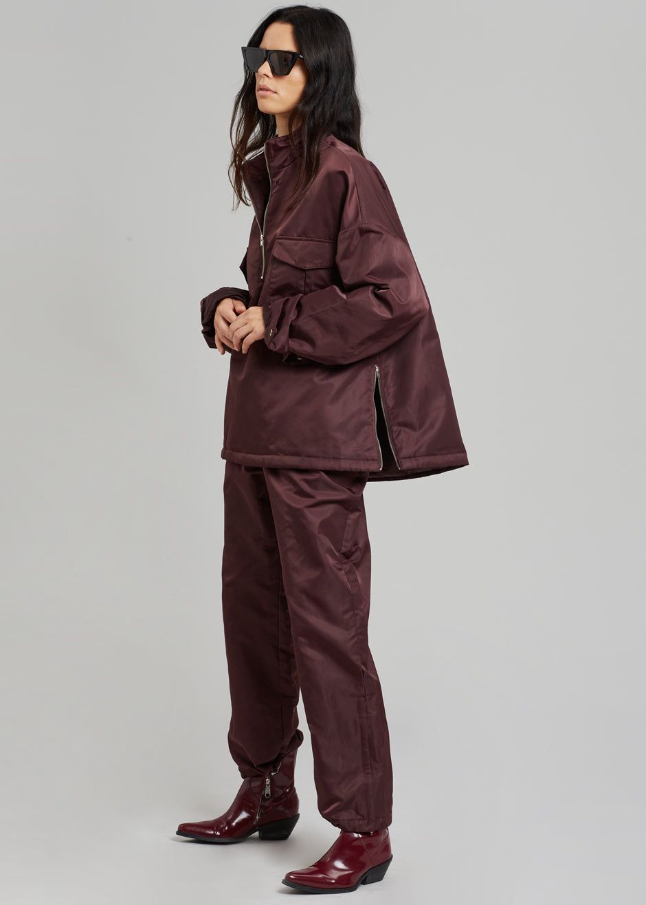 Kevin Anorak Jacket - Burgundy sold by Frankie Shop product image thumbnail 2