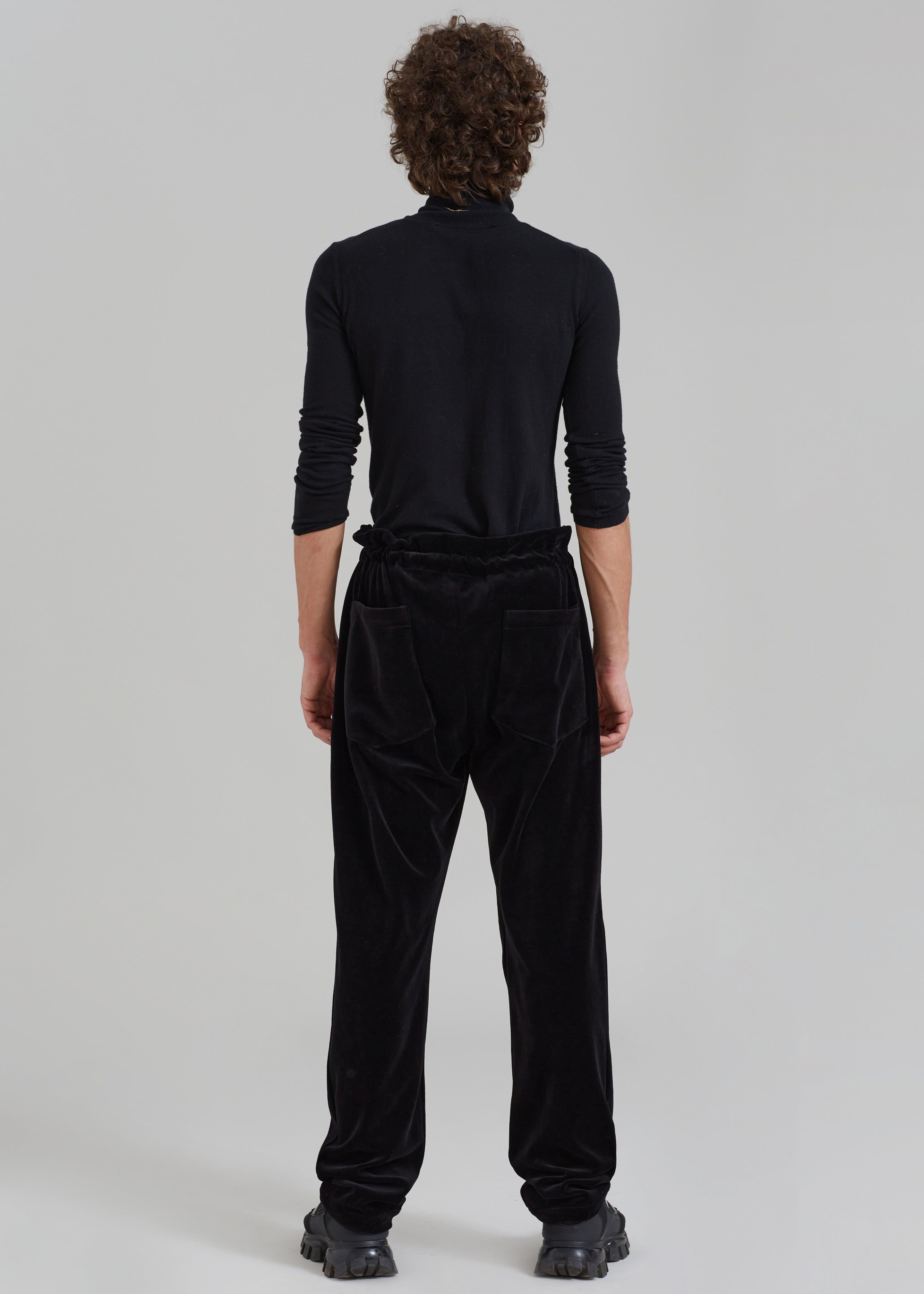 Pierre Velvet Pants - Black sold by Frankie Shop product image thumbnail 7