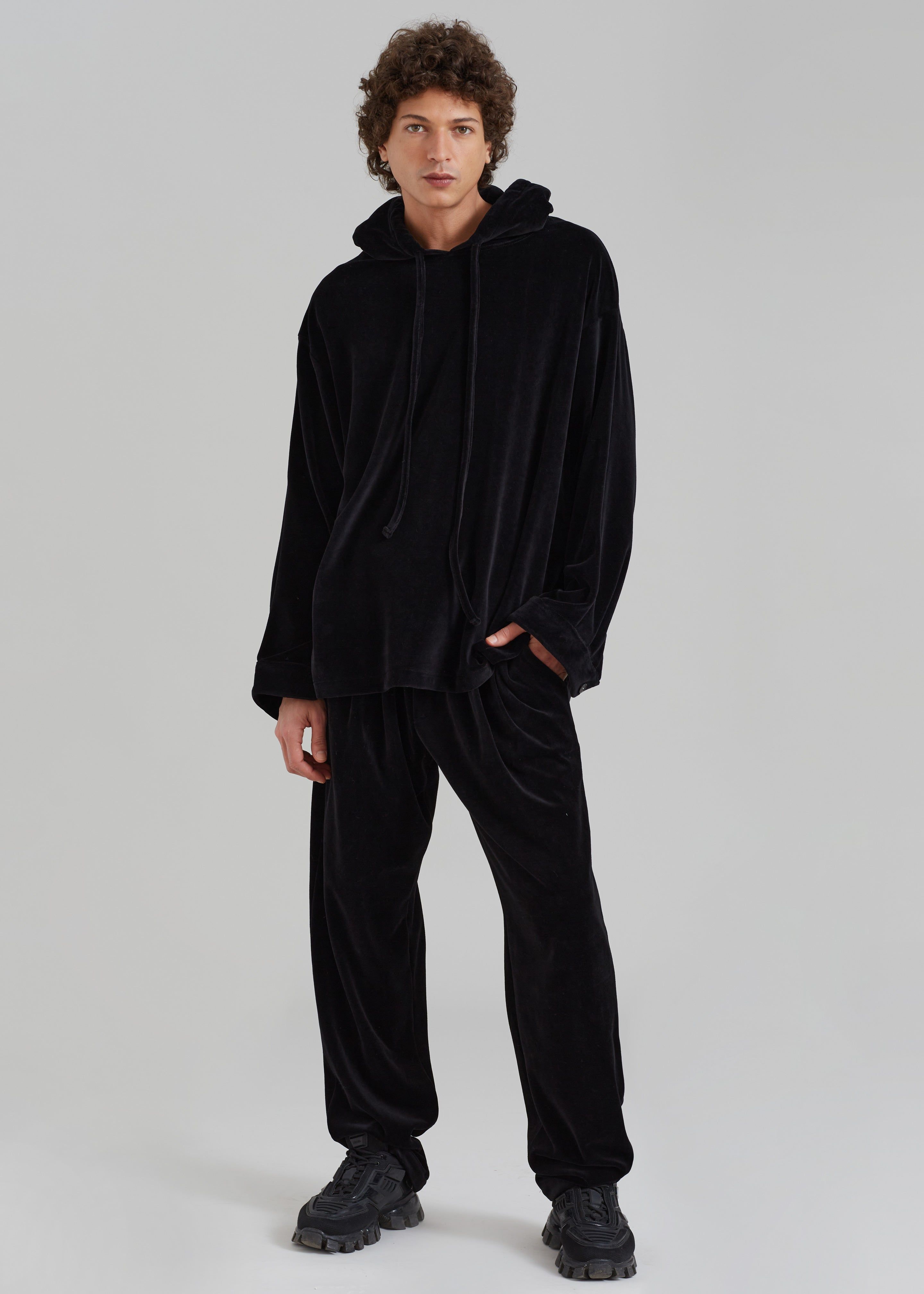 Pierre Velvet Pants - Black sold by Frankie Shop product image thumbnail 3