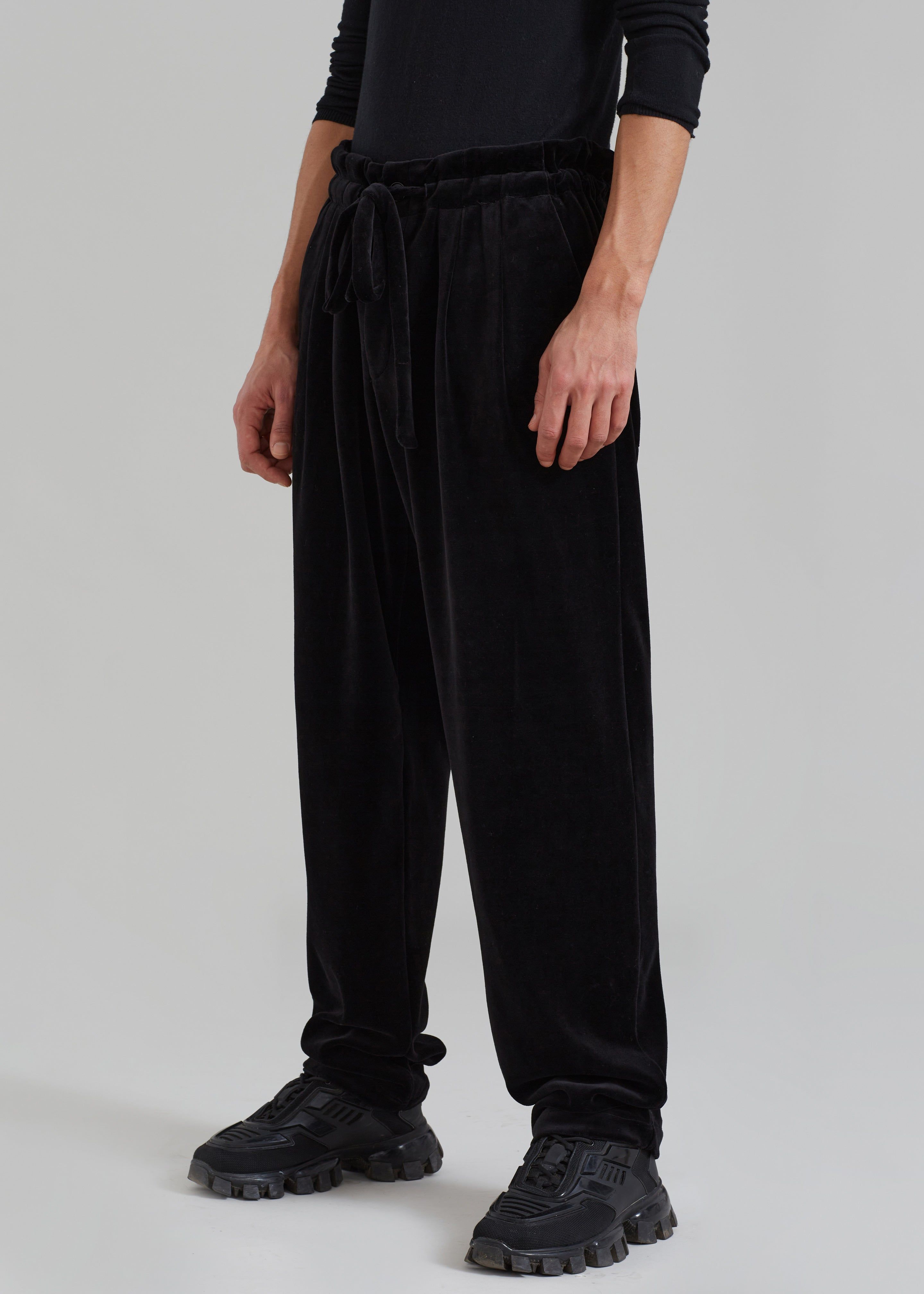 Pierre Velvet Pants - Black sold by Frankie Shop product image thumbnail 2