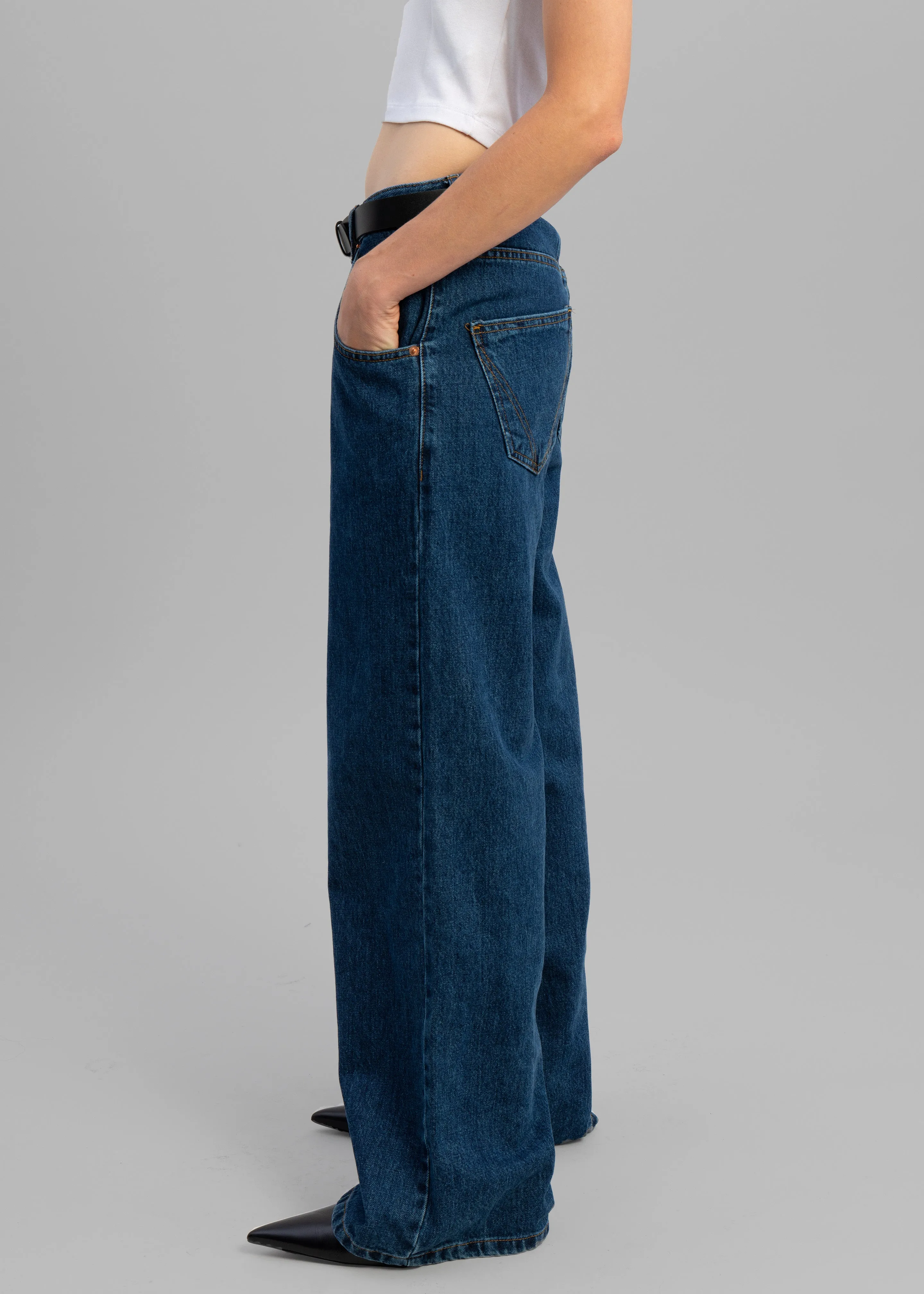 Clemmie Jeans - Dark Indigo sold by Frankie Shop product image thumbnail 5