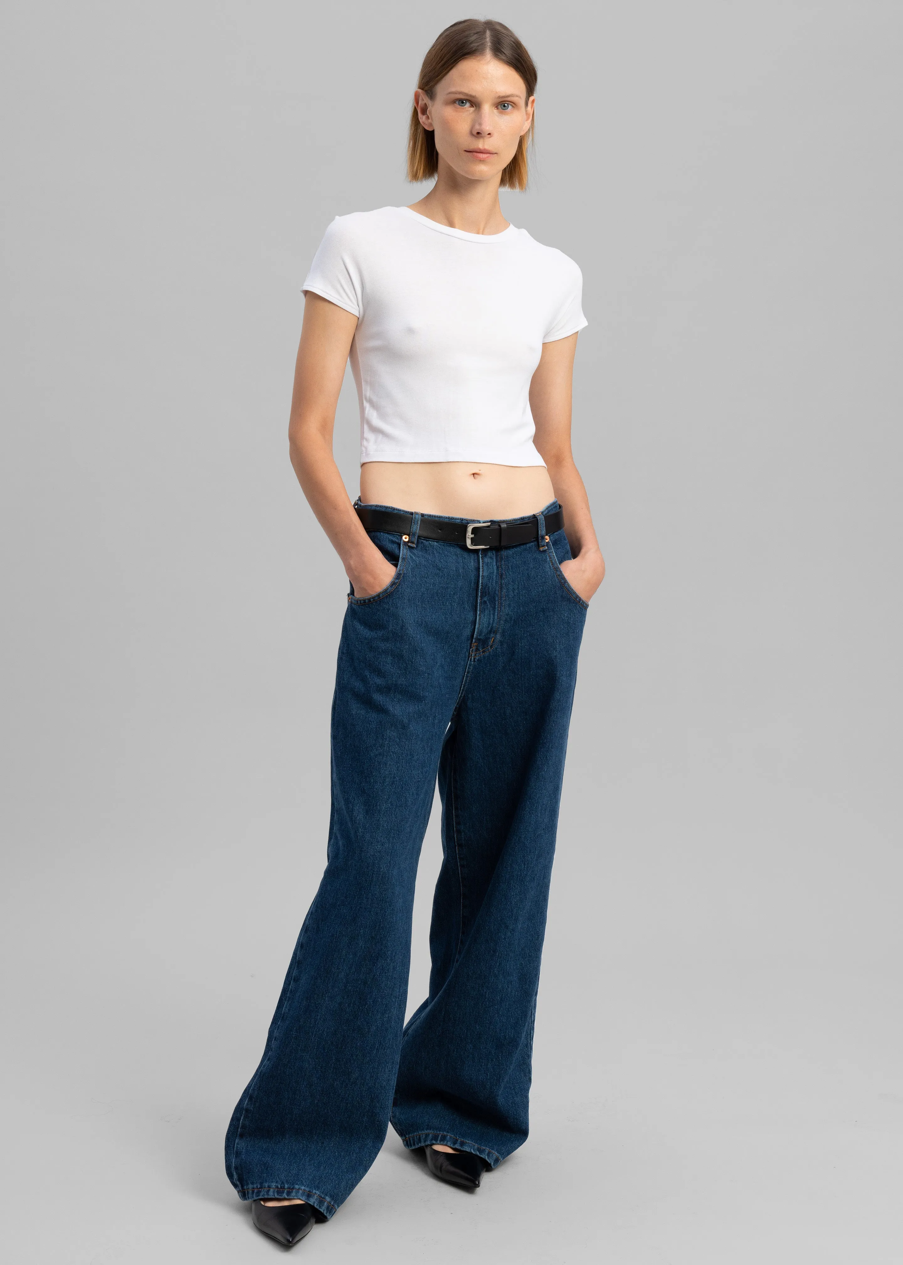 Clemmie Jeans - Dark Indigo sold by Frankie Shop product image thumbnail 3