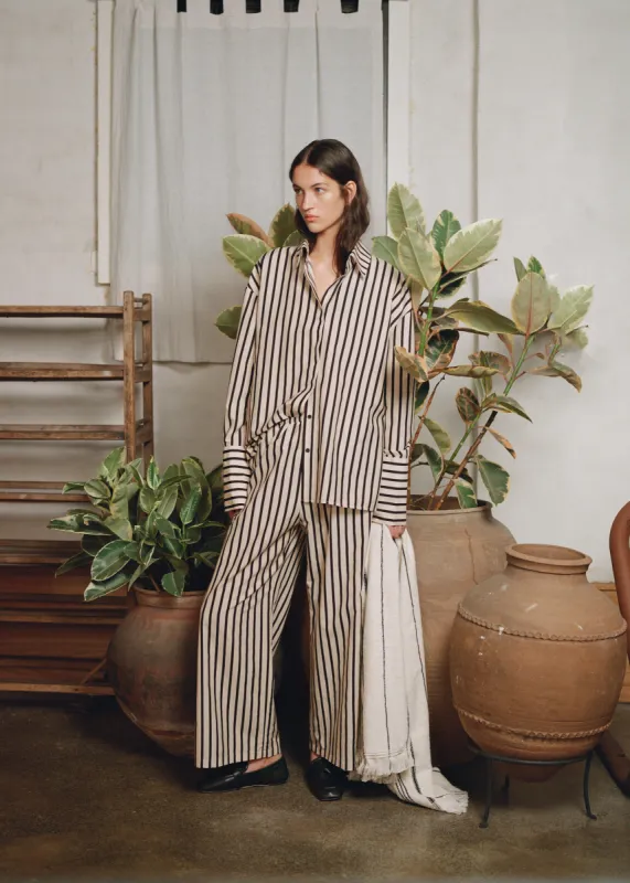 Solaqua The Giulia Pants - Classico Stripe sold by Frankie Shop