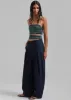 Elena Tube Top - Deep Teal sold by Frankie Shop