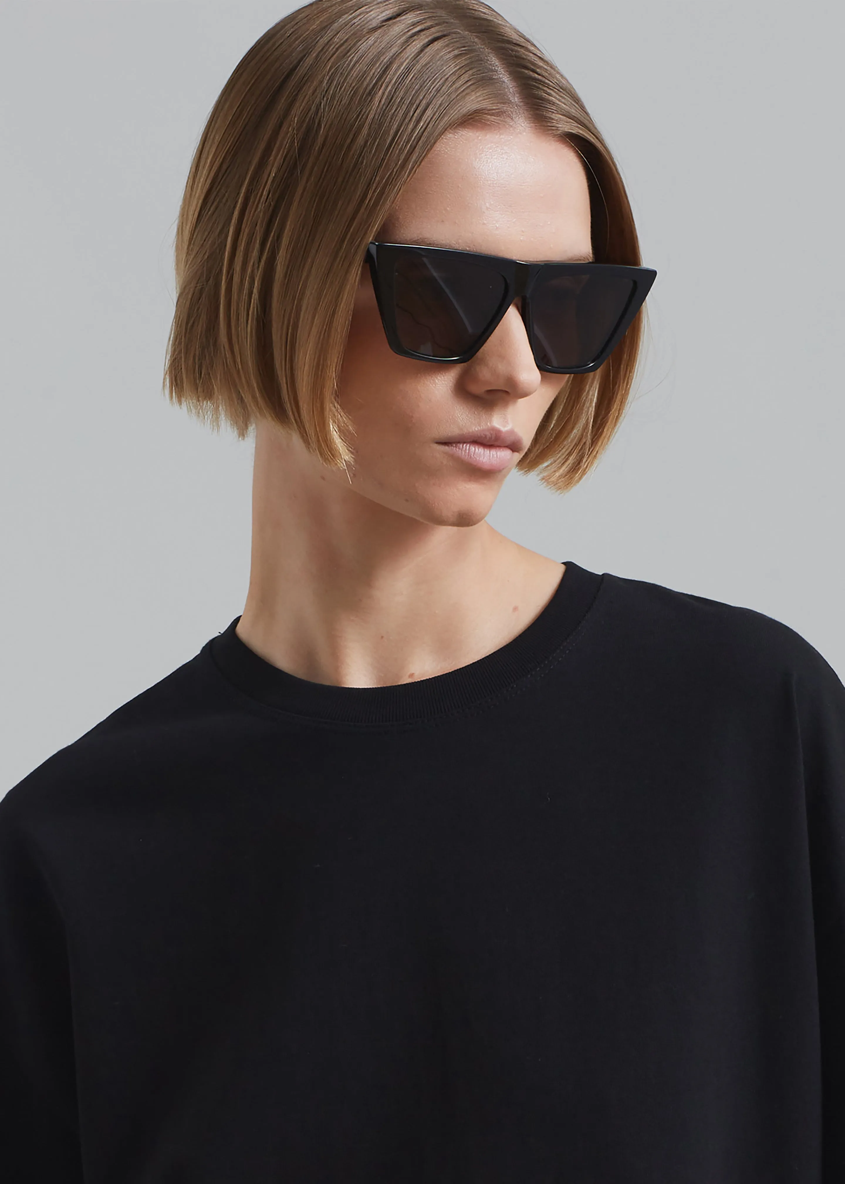 Avak Oversized Tee - Black sold by Frankie Shop product image thumbnail 5