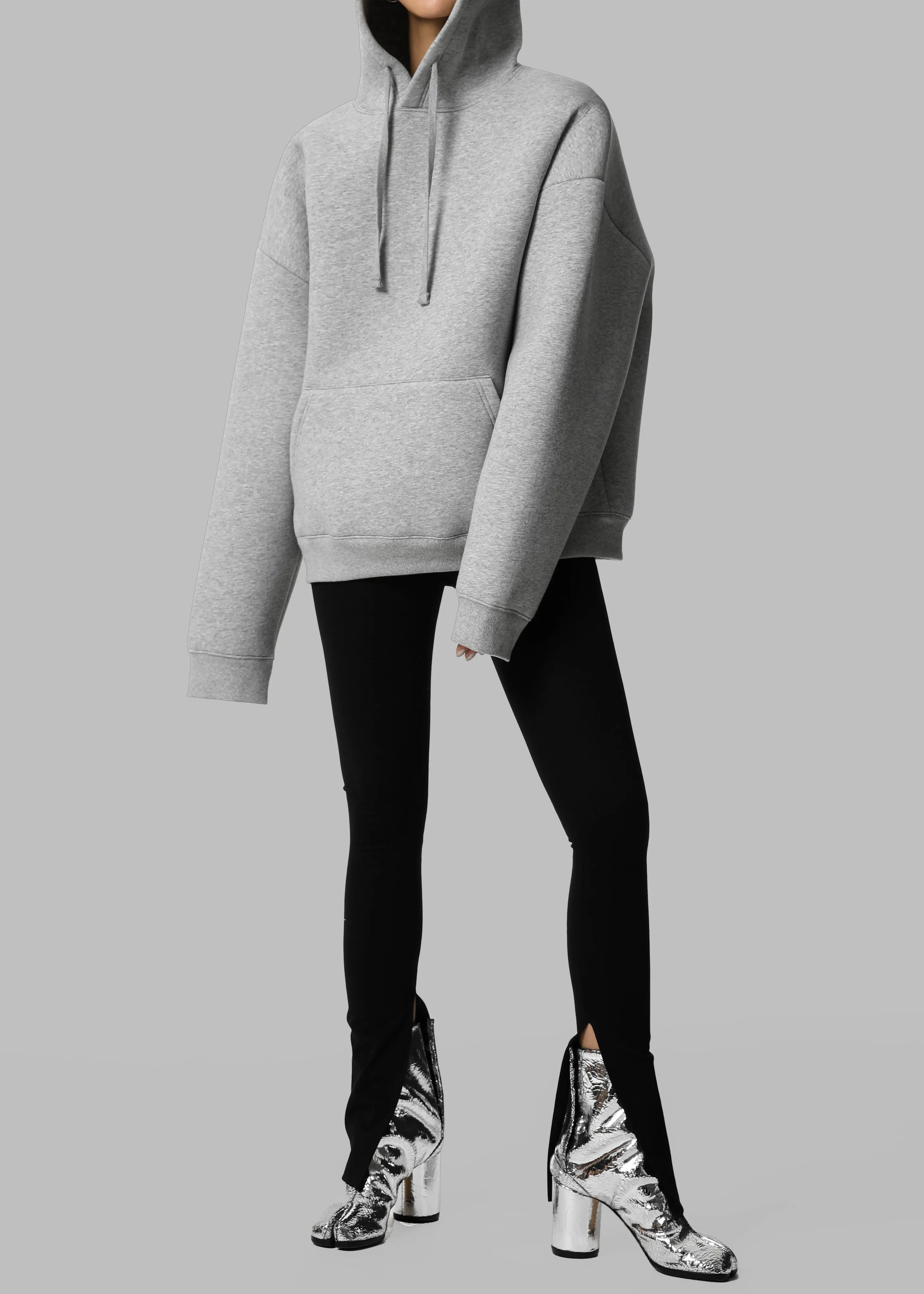 Easton Oversized Hoodie - Light Grey sold by Frankie Shop product image thumbnail 2