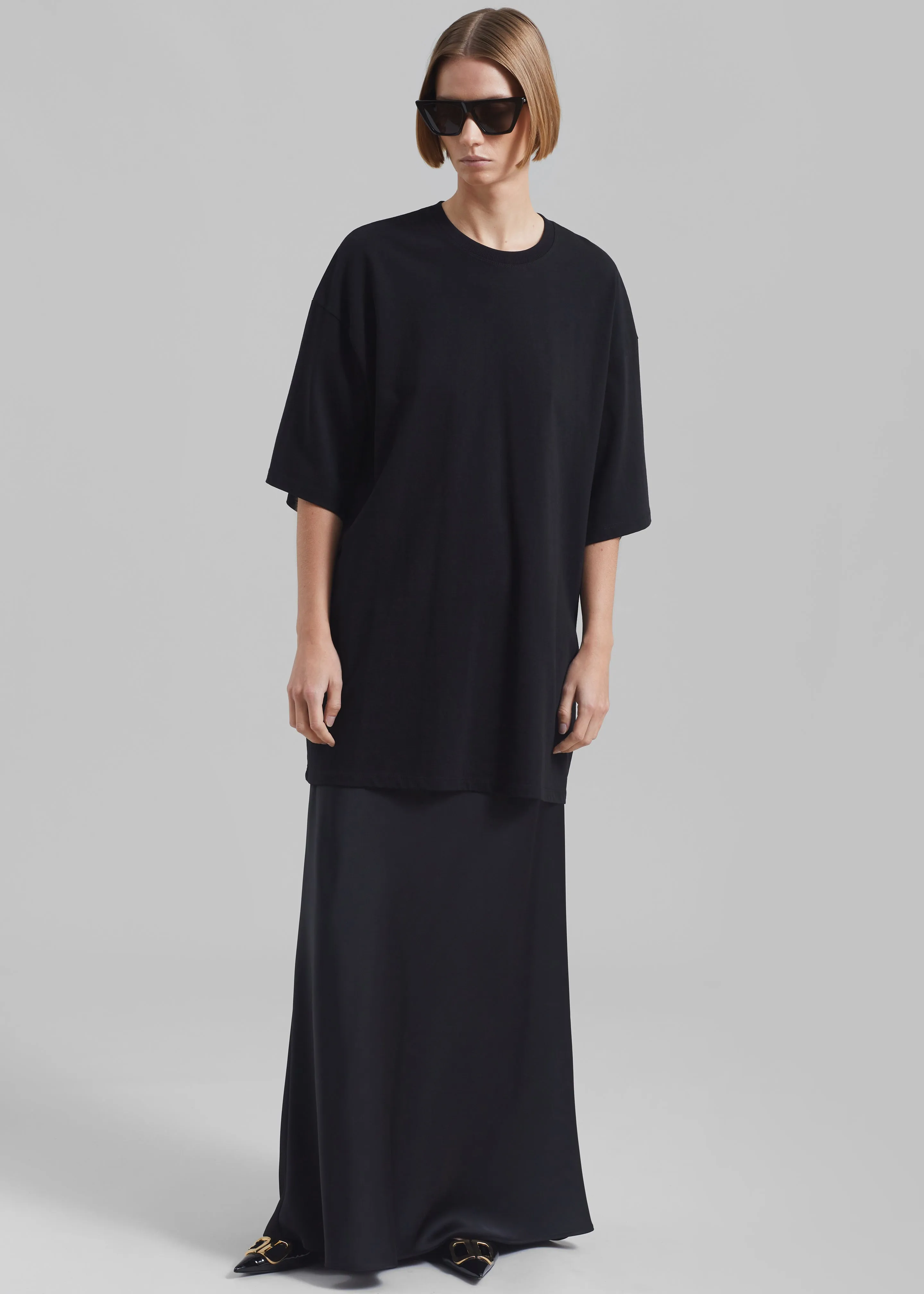 Avak Oversized Tee - Black sold by Frankie Shop product image thumbnail 3