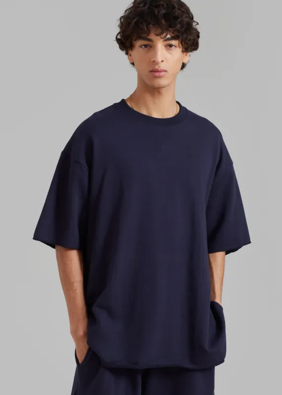 Mason Sweatshirt - Navy sold by Frankie Shop