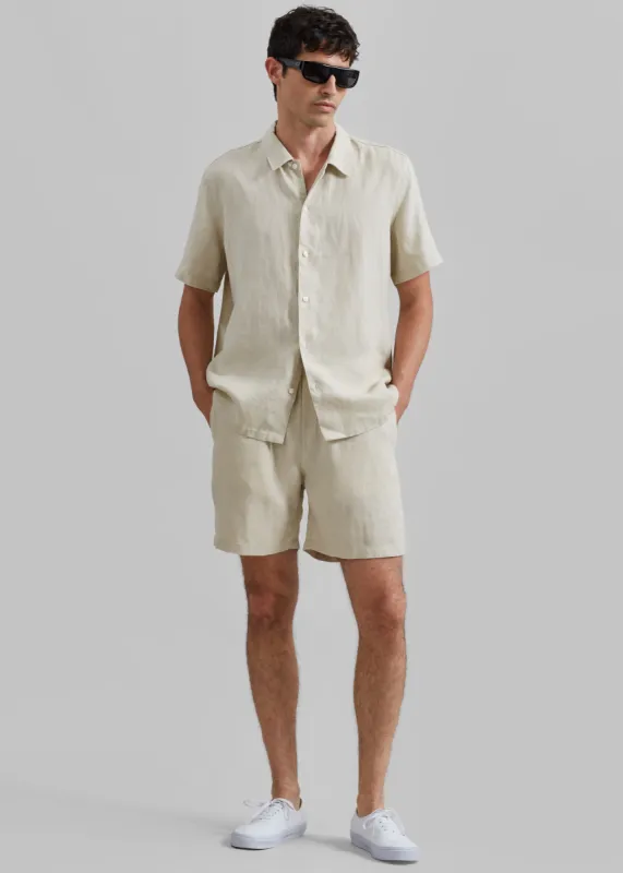 Samsøe Samsøe Sajabari Shorts - Castle Wall sold by Frankie Shop