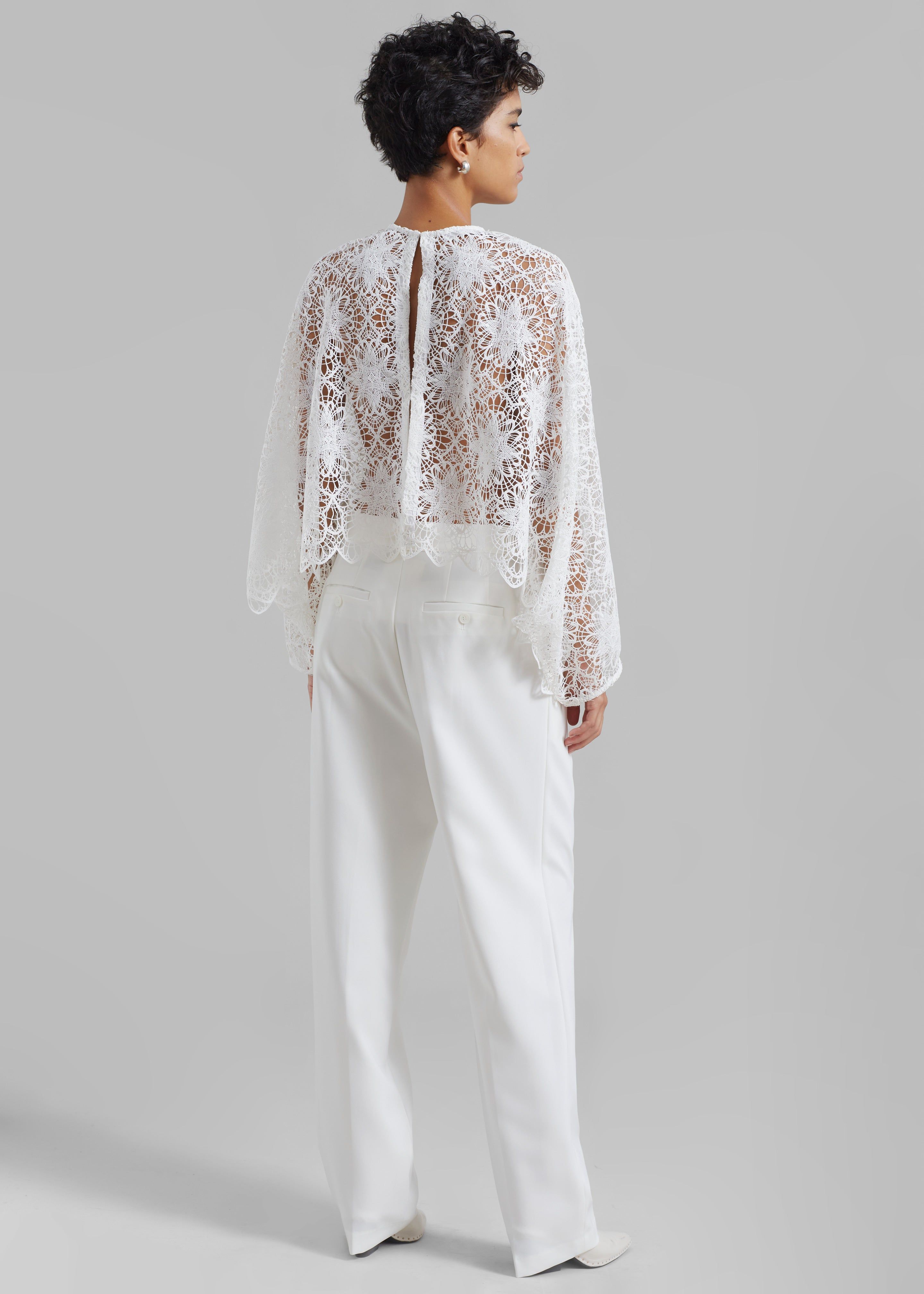 Beaufille Kubrick Blouse - Ivory sold by Frankie Shop product image thumbnail 4